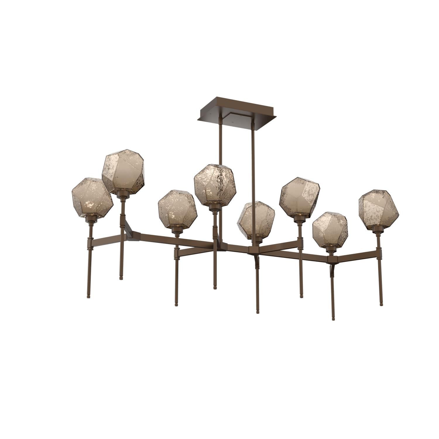 Shown in Flat Bronze finish and Bronze glass