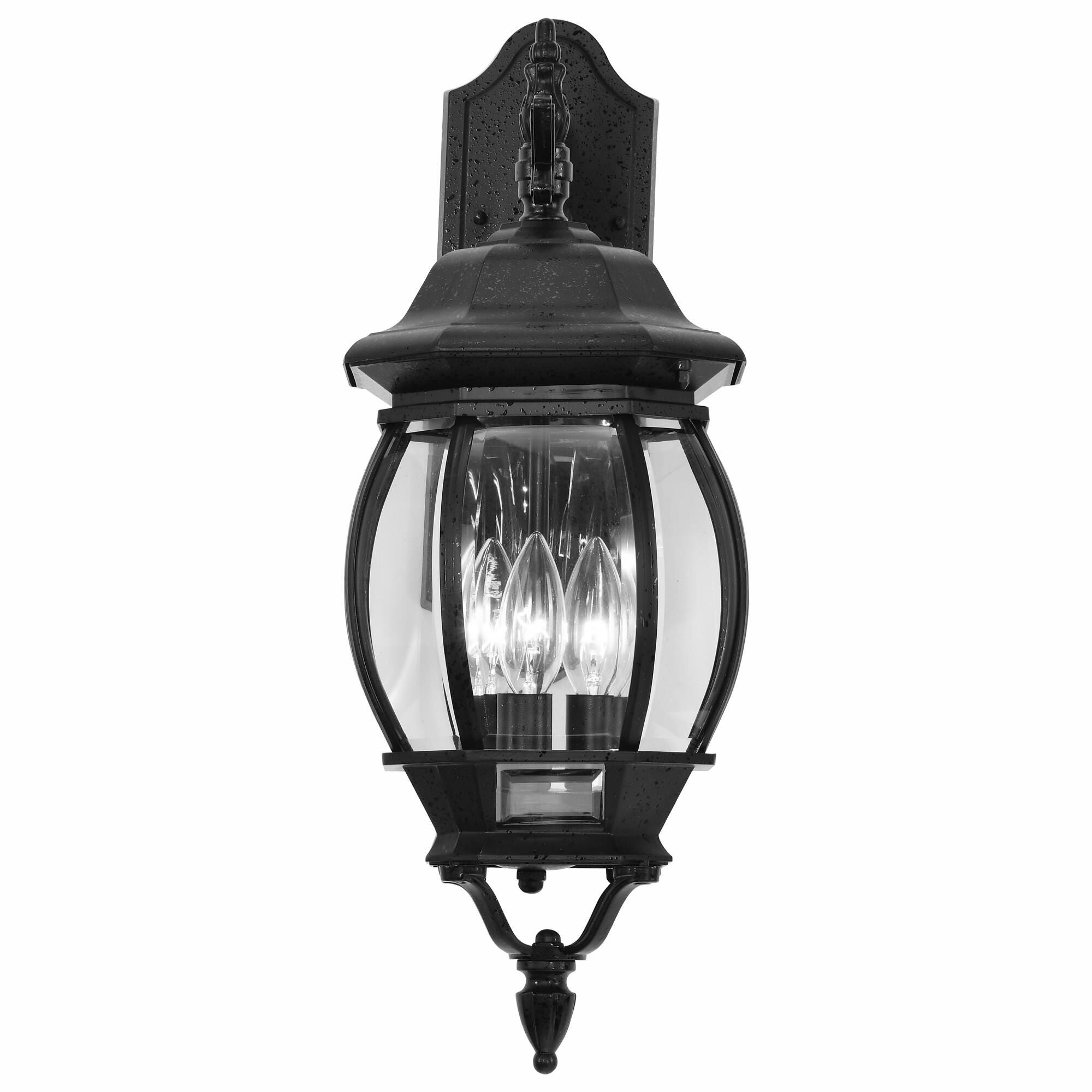 Central Park 23 Inch Tall 3 Light Outdoor Wall Light by Nuvo Lighting