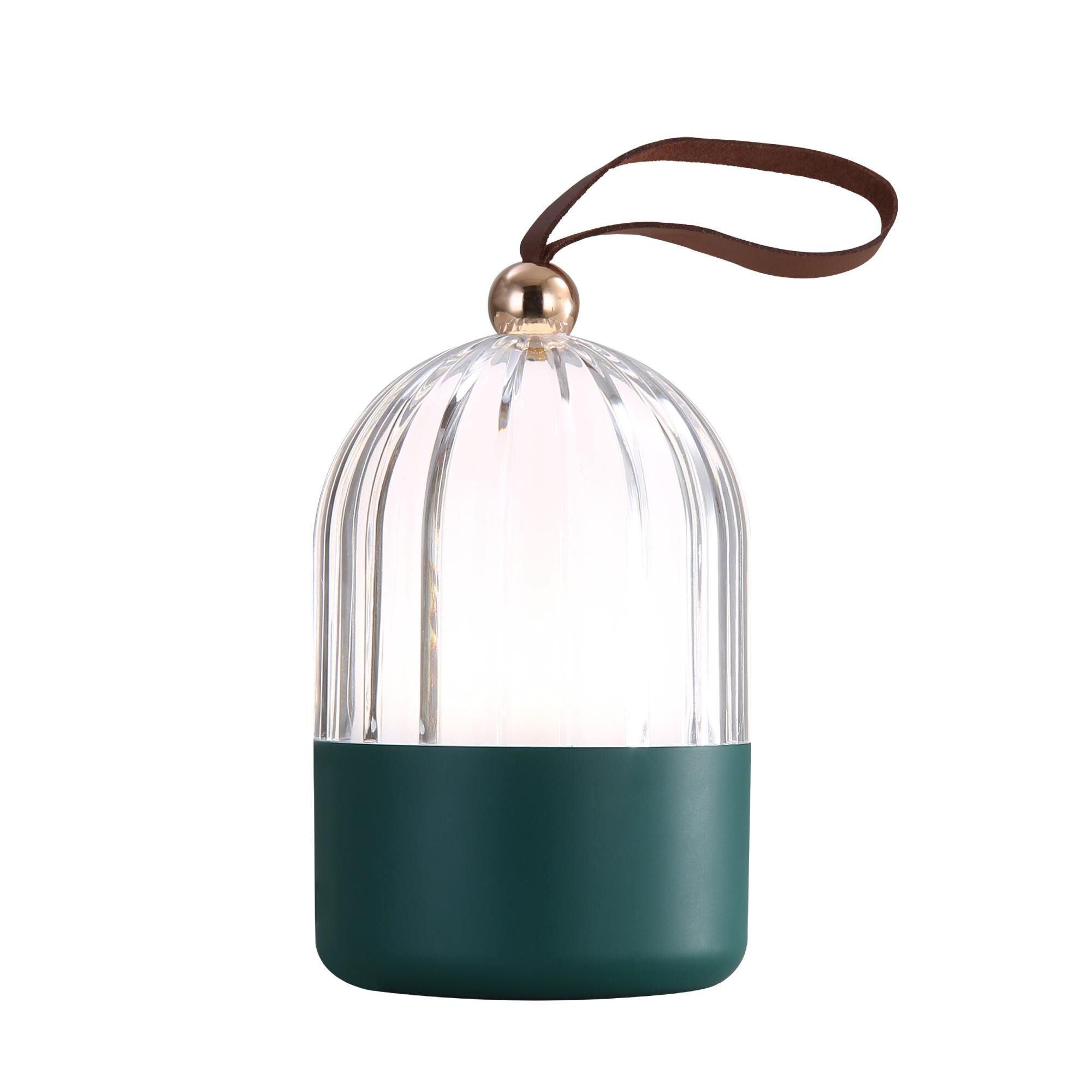 Shown in Matte Green finish and Clear glass