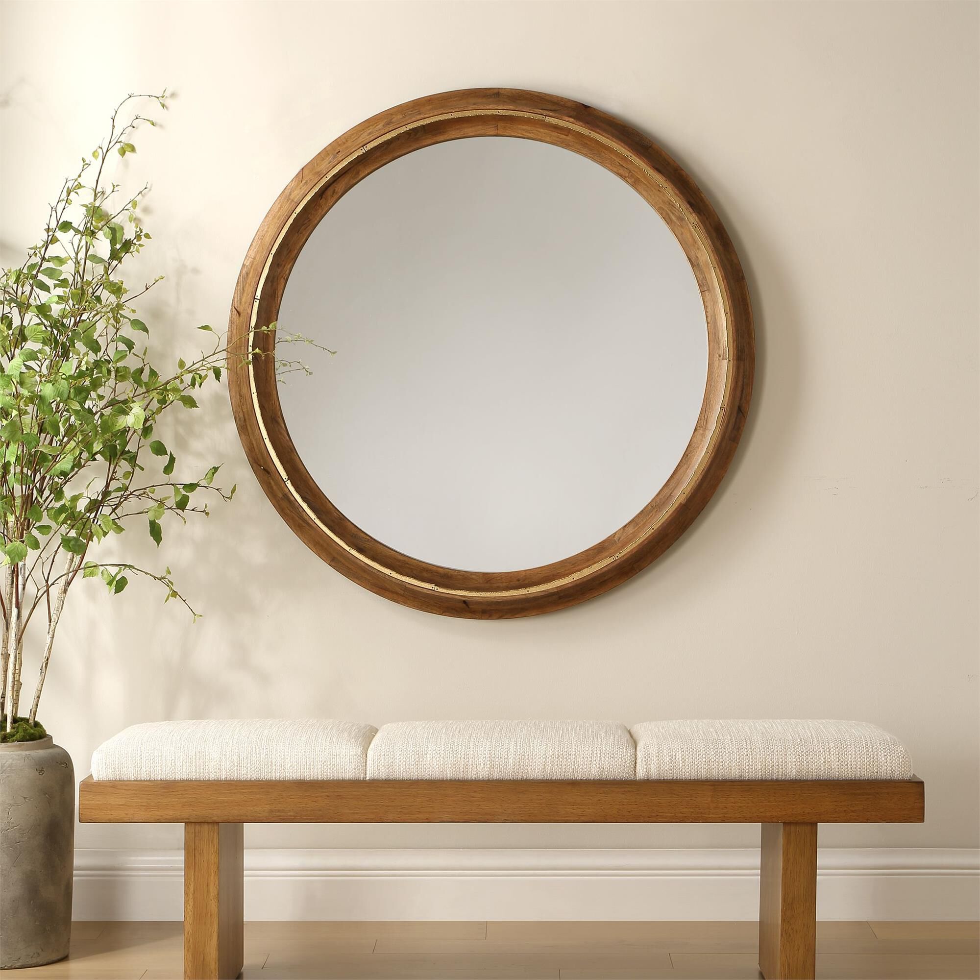 John Kowalski Frontier 45 Inch Decorative Mirror by Uttermost