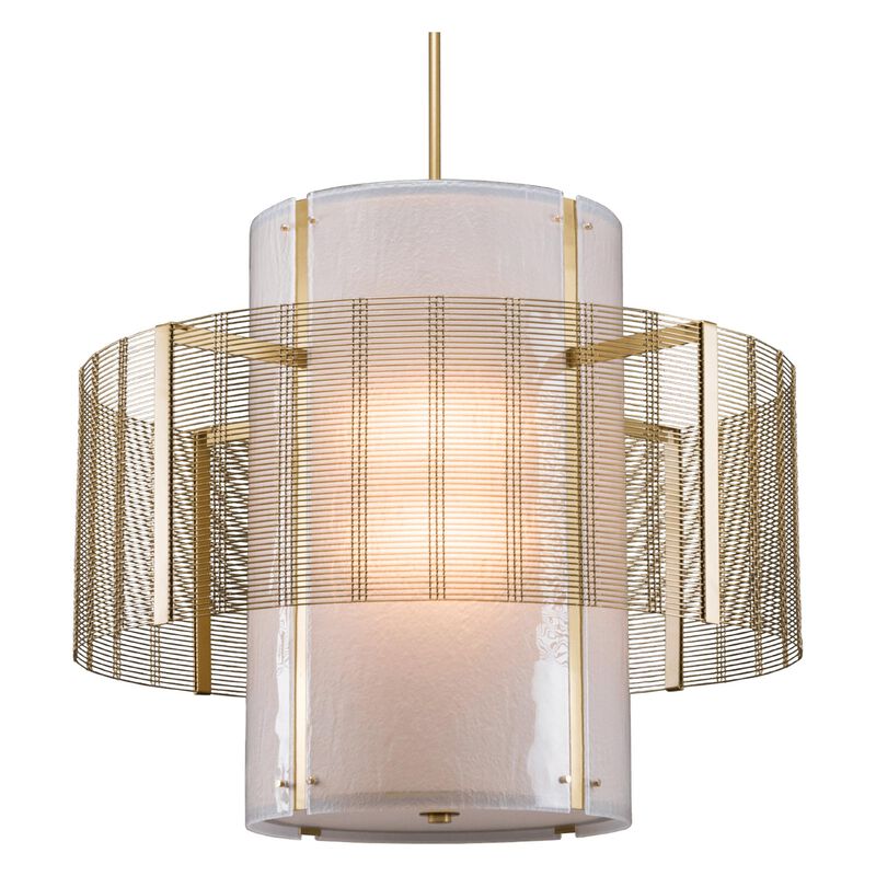 Downtown Mesh Large Pendant by Hammerton Studio