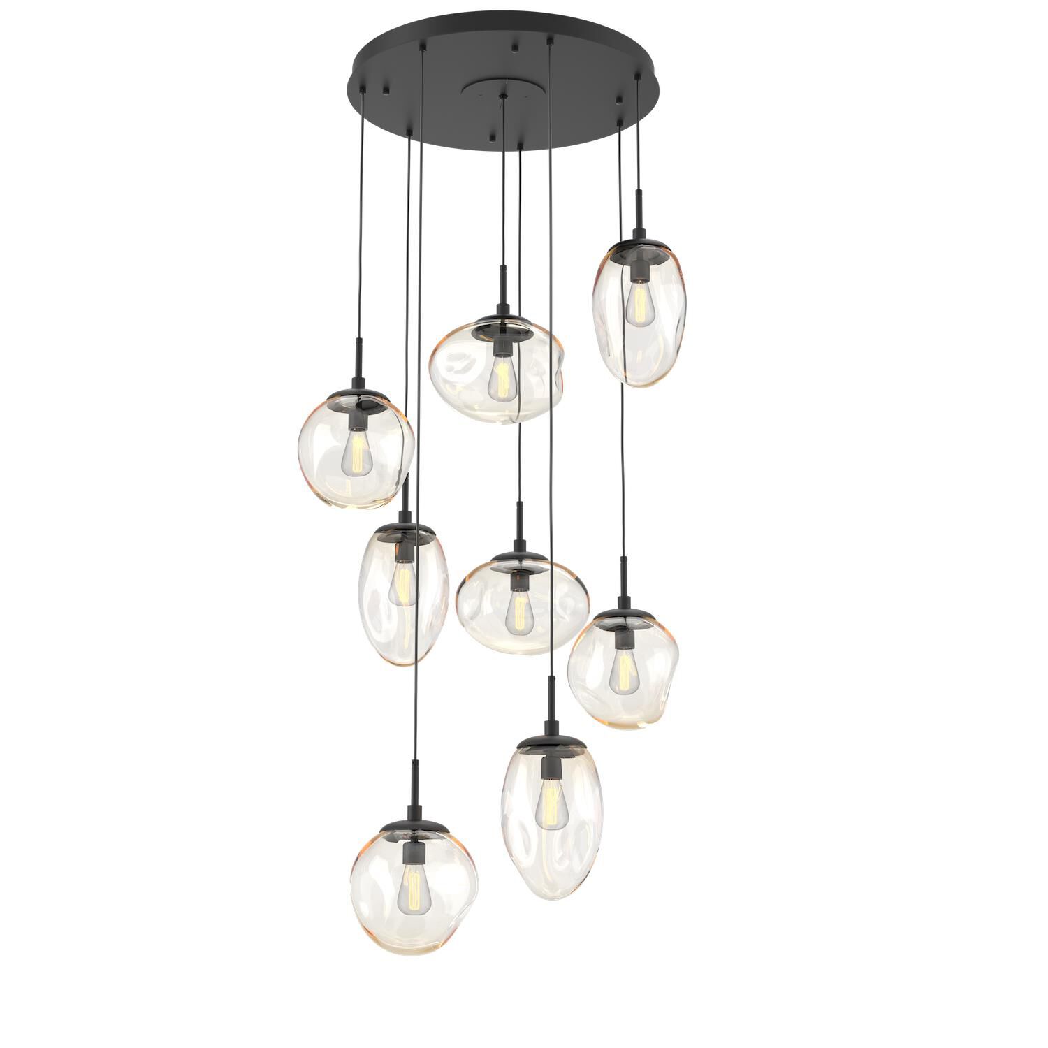 Levi Wilson Nebula 31 Inch 8 Light Multi Light Pendant by Hammerton Studio