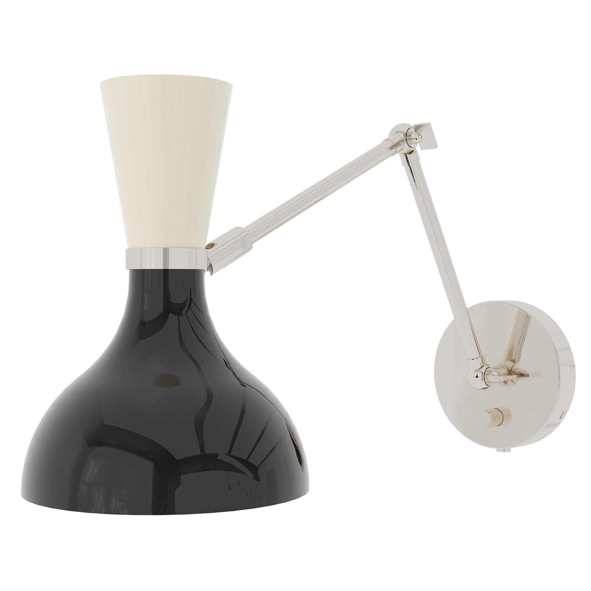 Clare 10 Inch Wall Swing Lamp by Robert Abbey