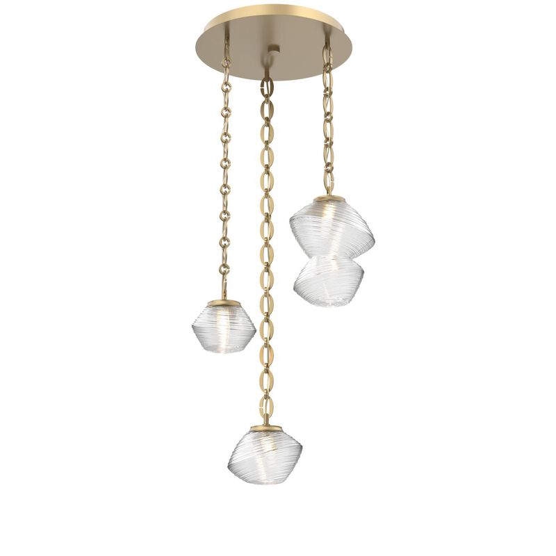 Levi Wilson Mesa 3 Light Multi Light Pendant by Hammerton Studio