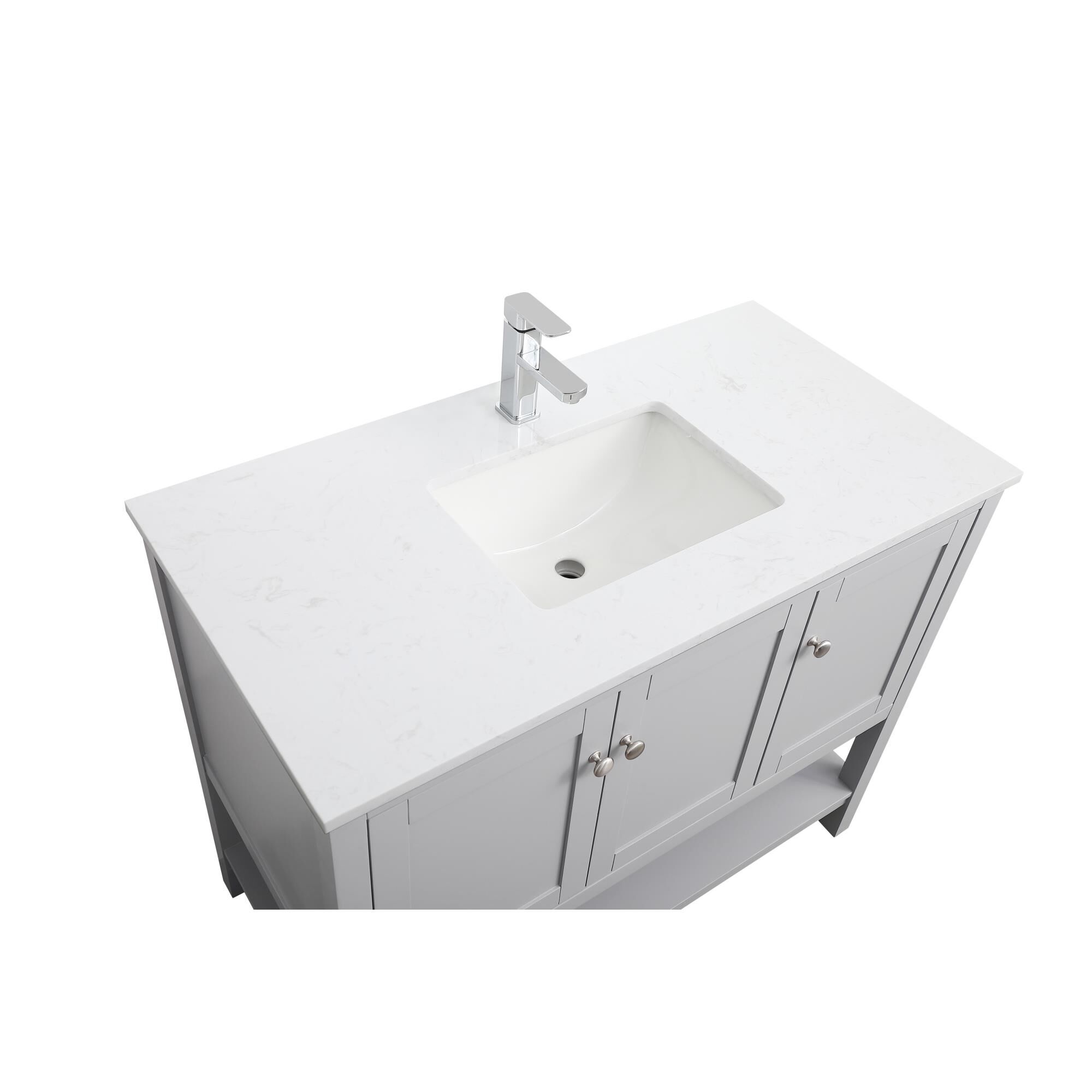 Shown in Grey finish