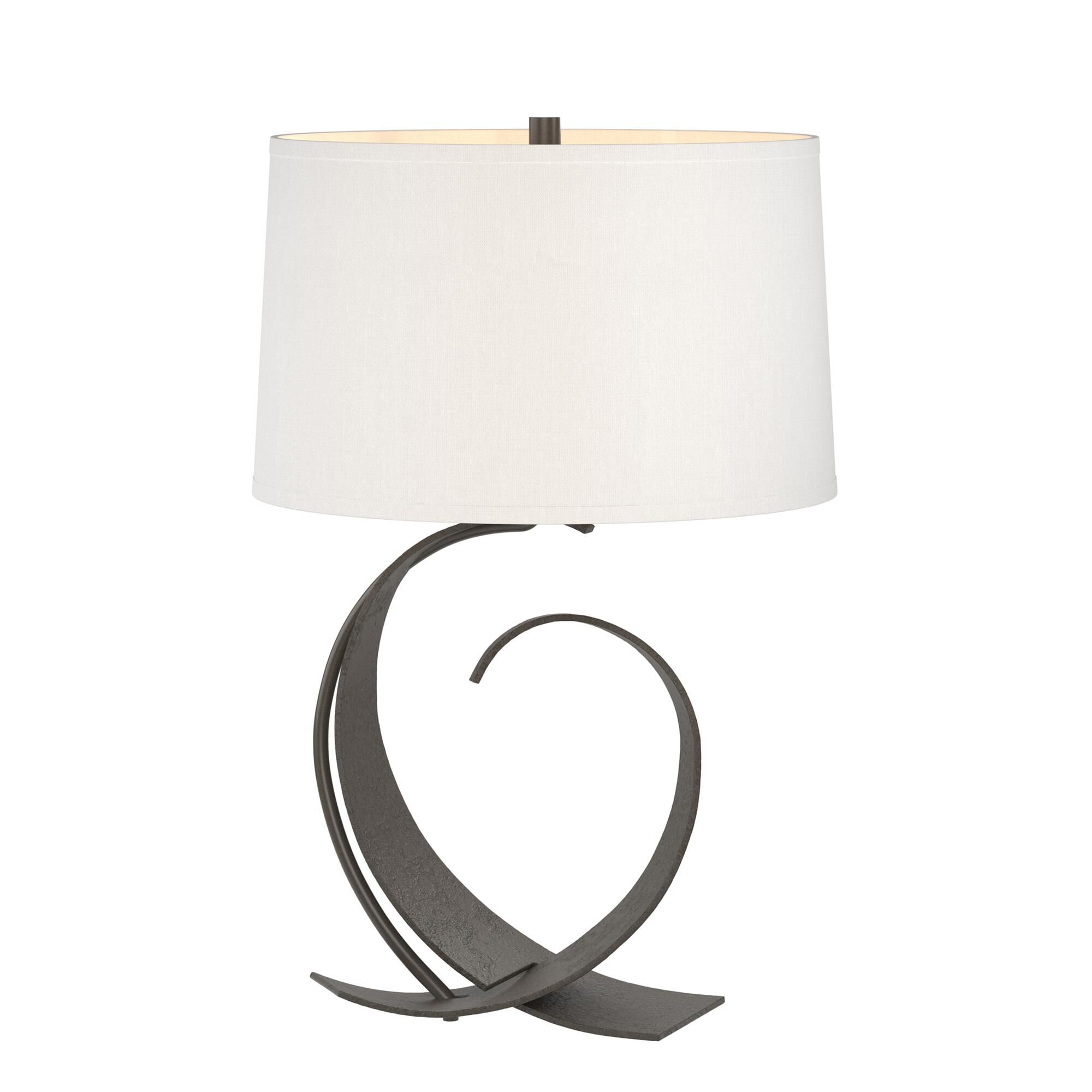Shown in Dark Smoke finish and Natural Anna shade