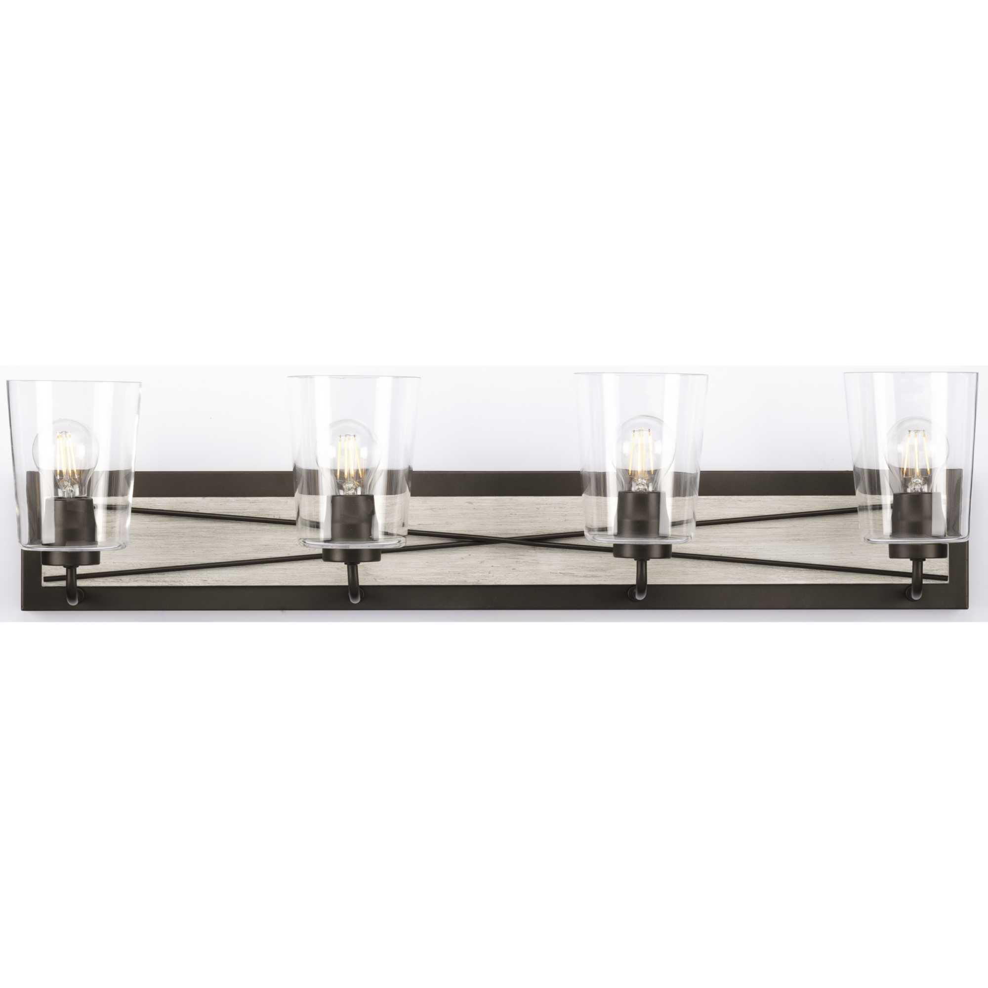 Briarwood 34 Inch 4 Light Bath Vanity Light by Progress Lighting