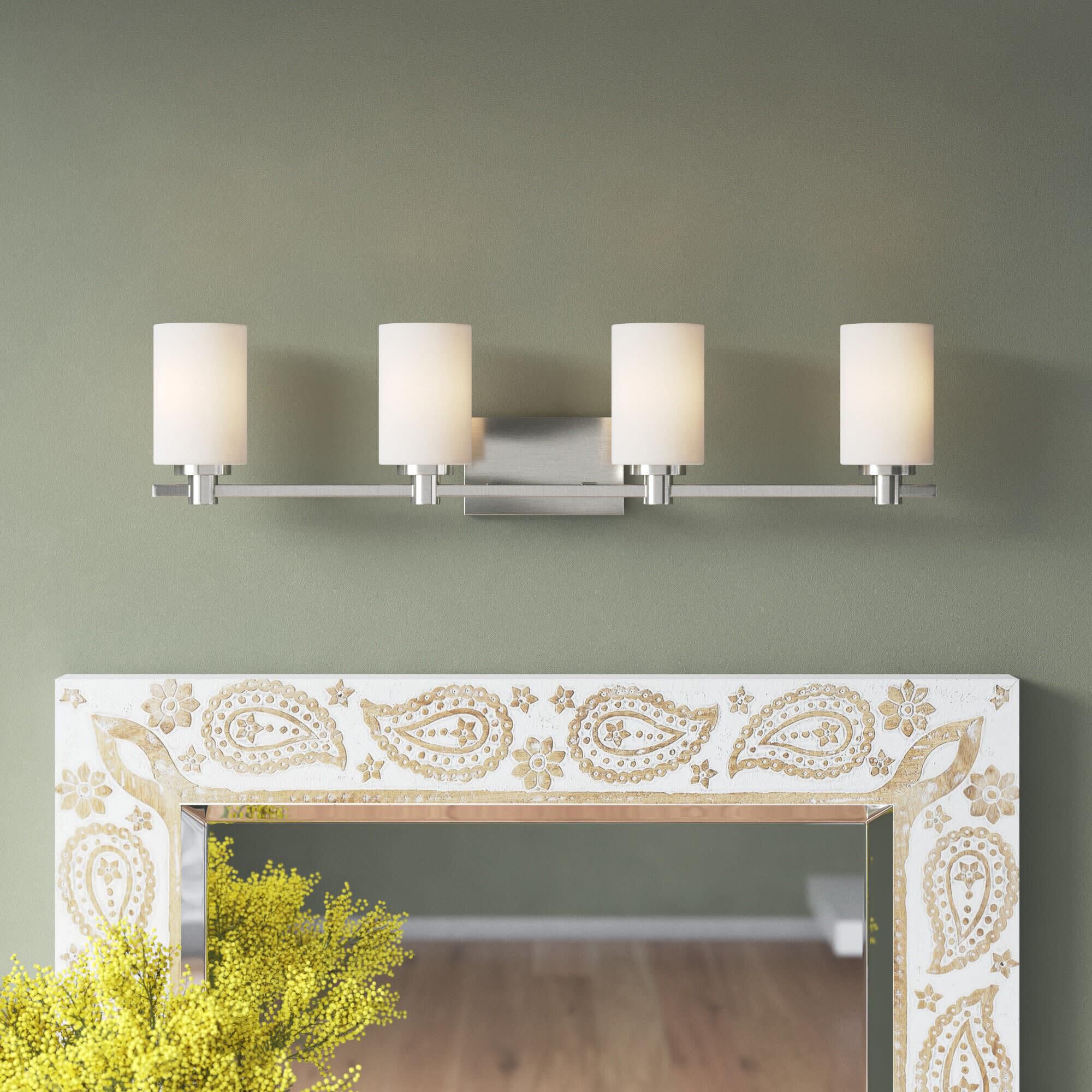 Karlie 32 Inch 4 Light Bath Vanity Light,