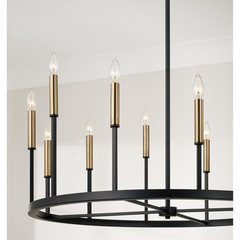 Davis 36 Inch Chandelier by Capital Lighting