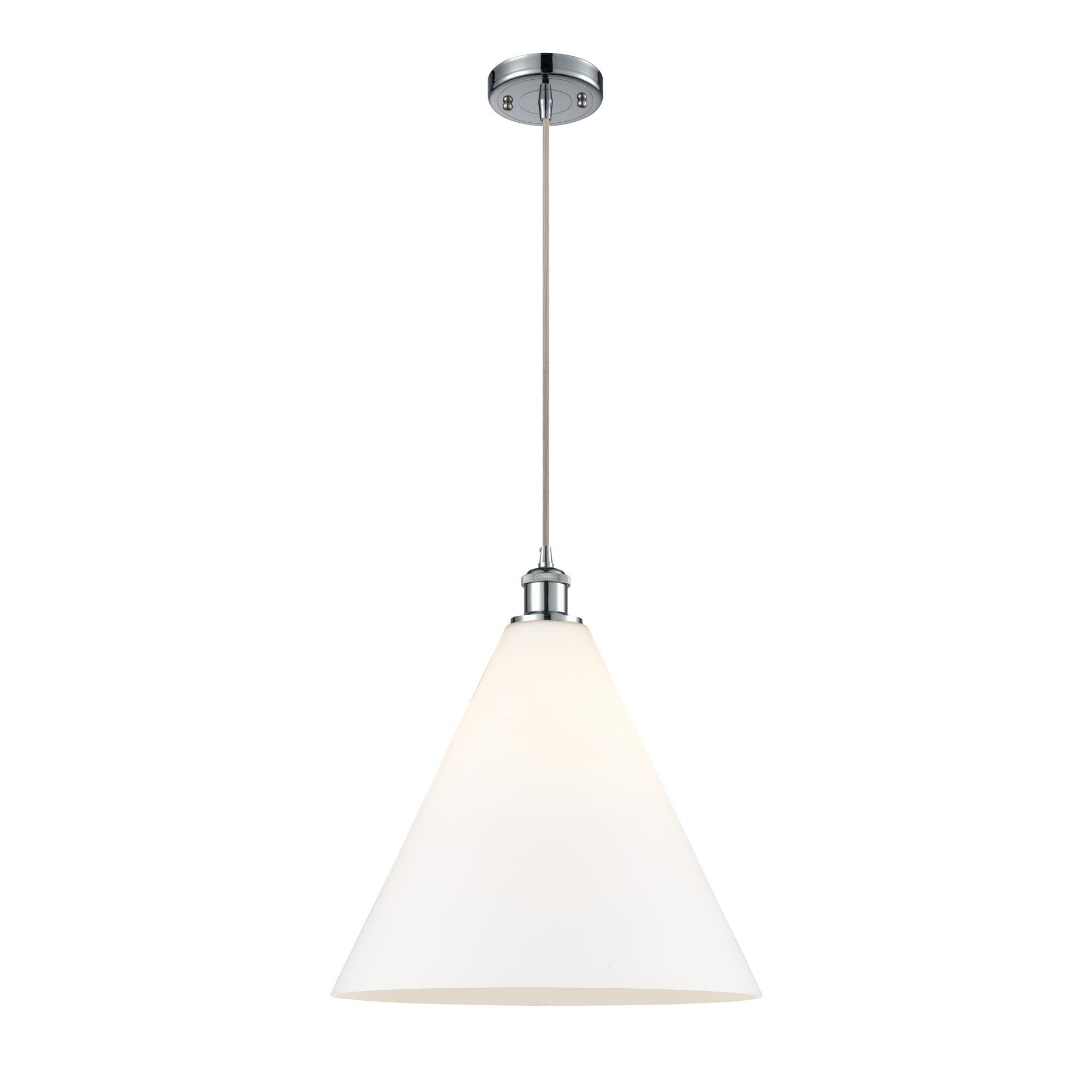Innovations Lighting Bruno Marashlian Ballston Cone 16 Inch Large Pendant