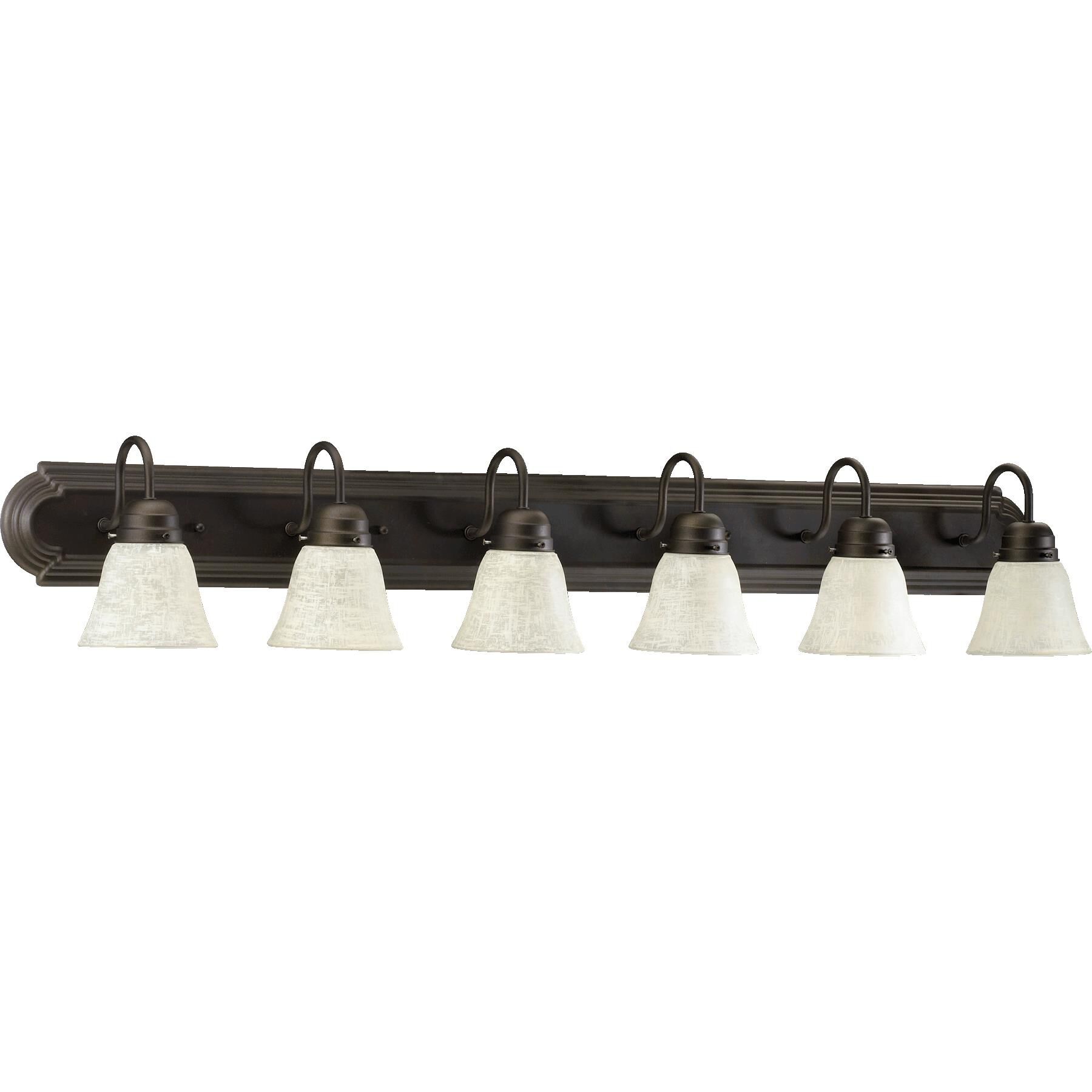 48 Inch 6 Light Bath Vanity Light by Quorum International