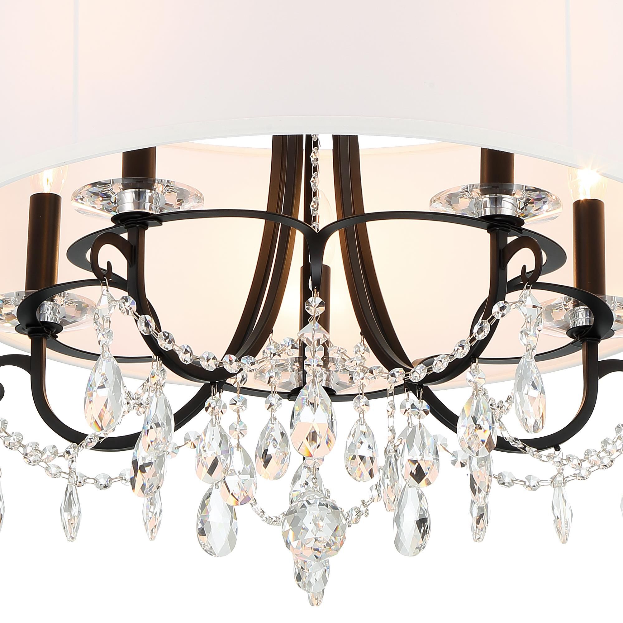 Othello 24 Inch 5 Light Chandelier by Crystorama