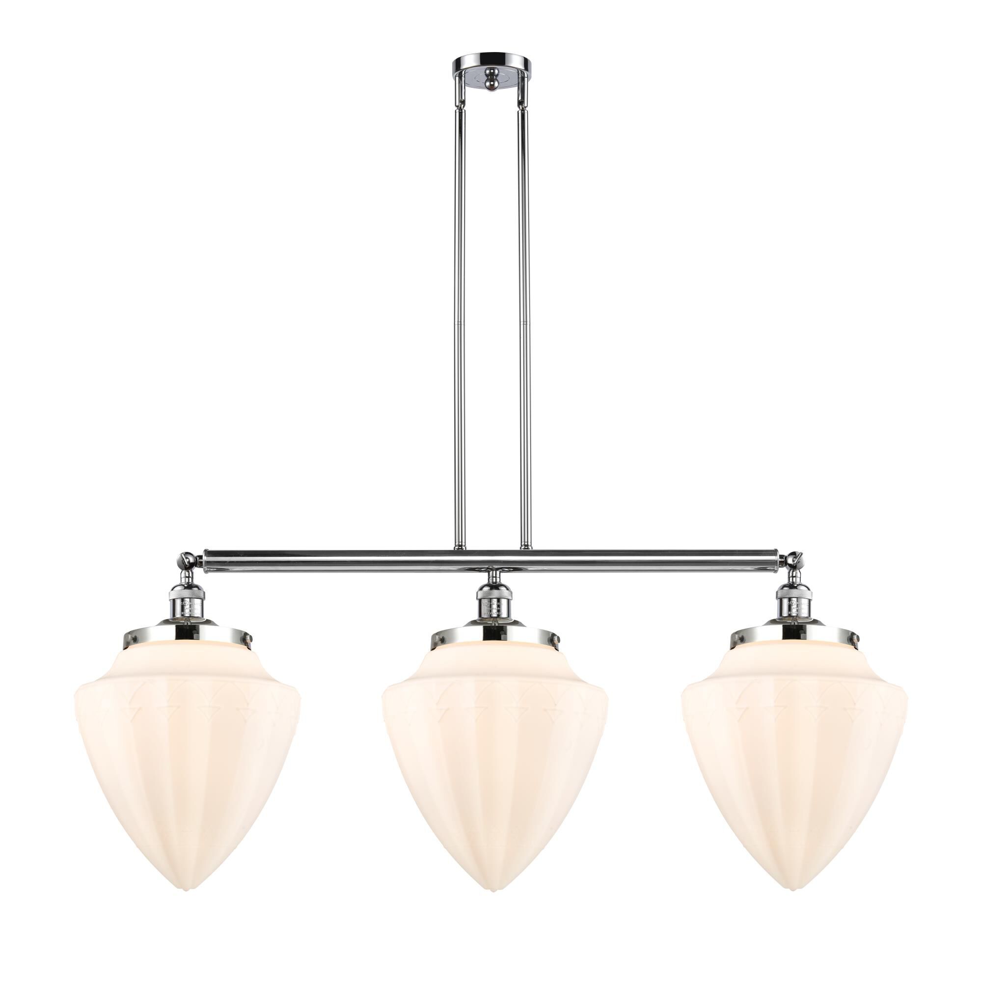Bruno Marashlian Bullet 40 Inch 3 Light Linear Suspension Light by Innovations Lighting