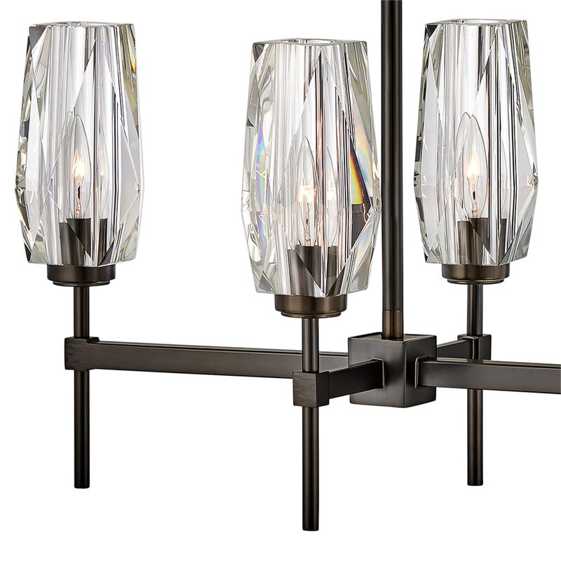Ana Medium Linear Chandelier by Hinkley