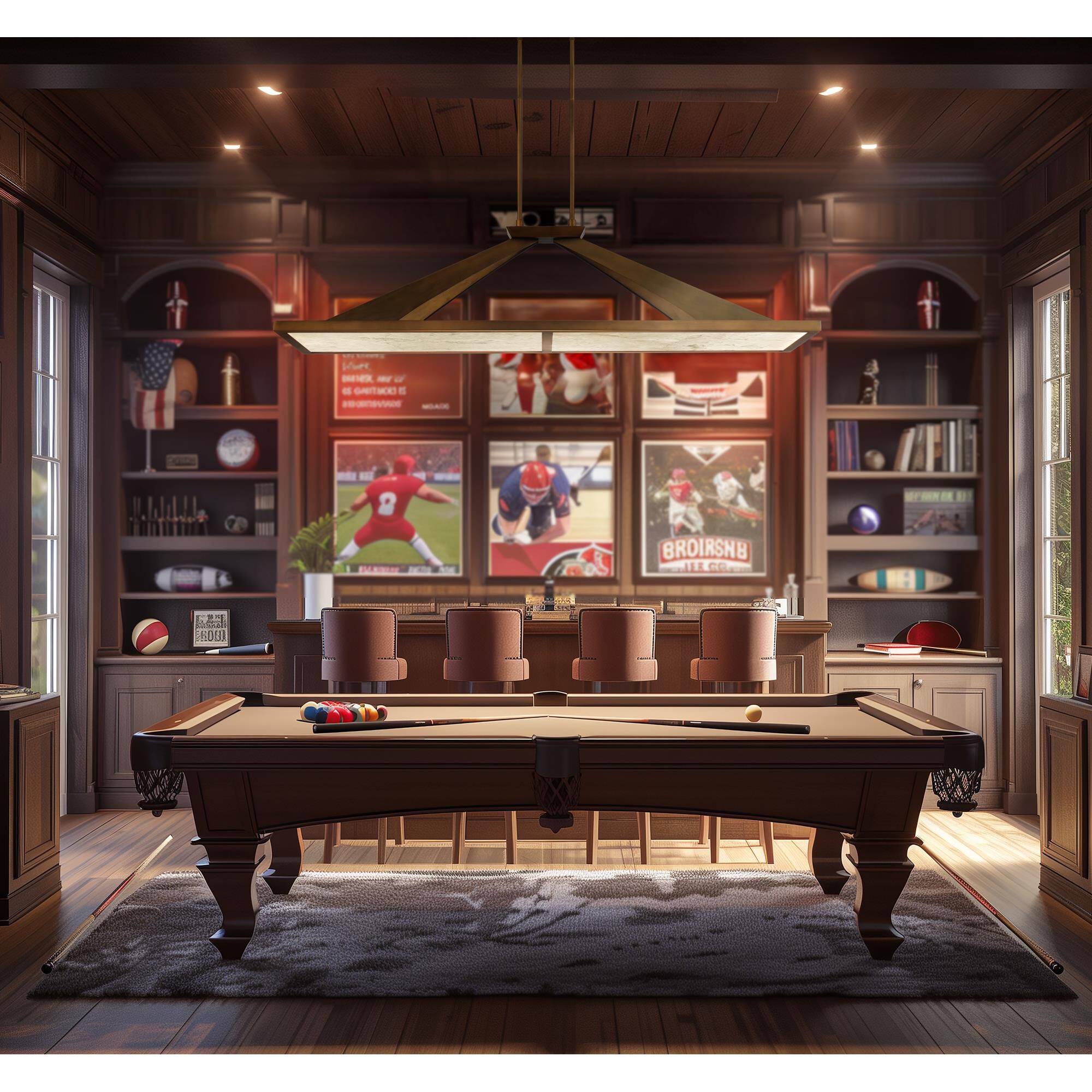 Stiles 48 Inch Linear Suspension Light by Minka Lavery