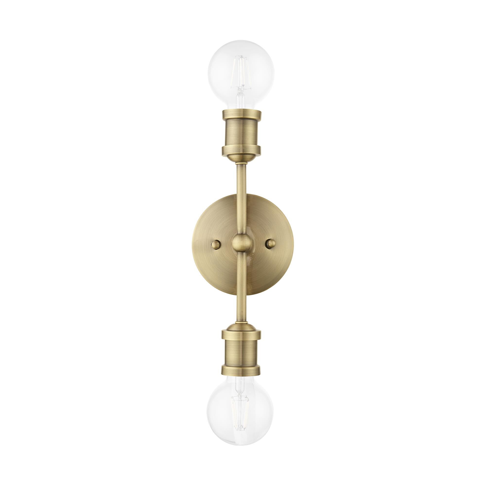 Lansdale 12 Inch 2 Light Bath Vanity Light by Livex Lighting