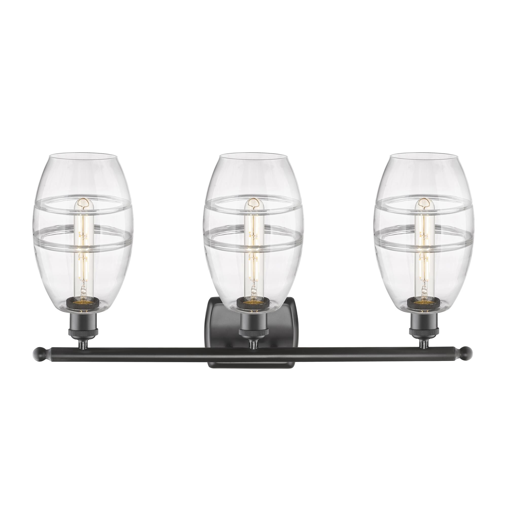 Shown in Oil Rubbed Bronze finish and Clear glass