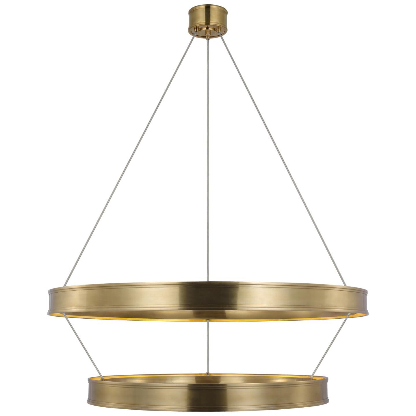 Shown in Antique-Burnished Brass finish