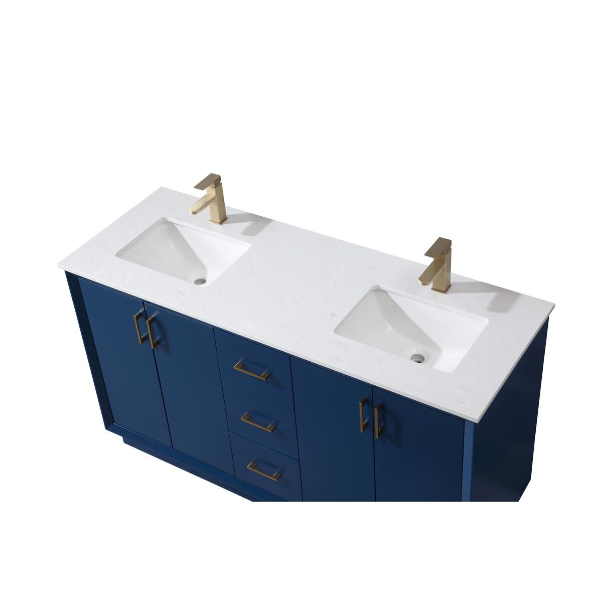 Hayes 60 Inch Bath Vanity by Elegant Decor