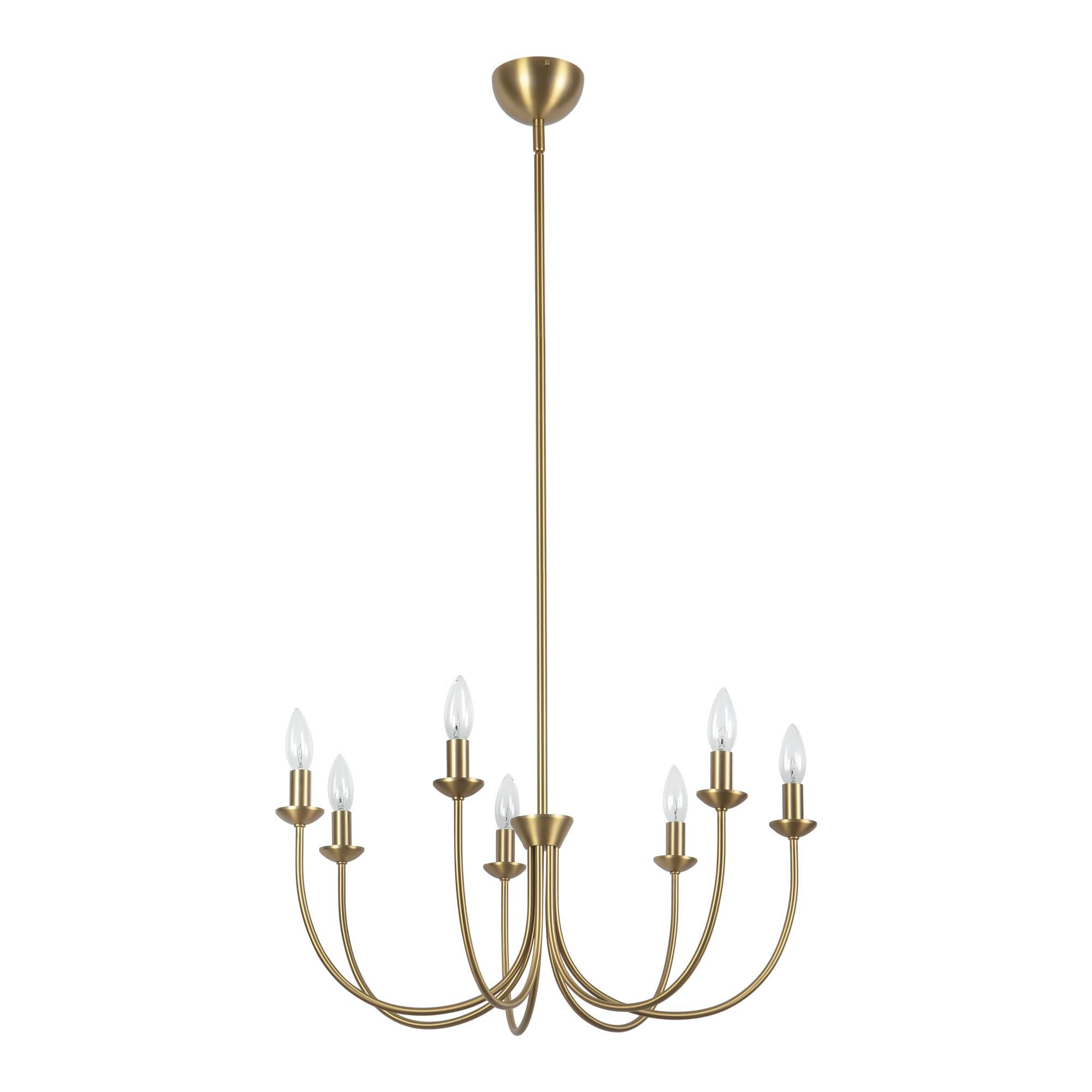 Shown in Brushed Gold finish