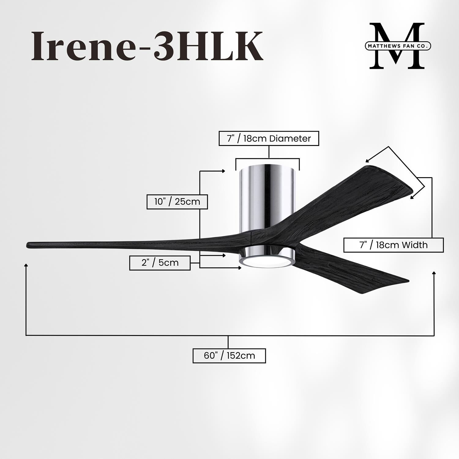 Shown in Polished Chrome finish