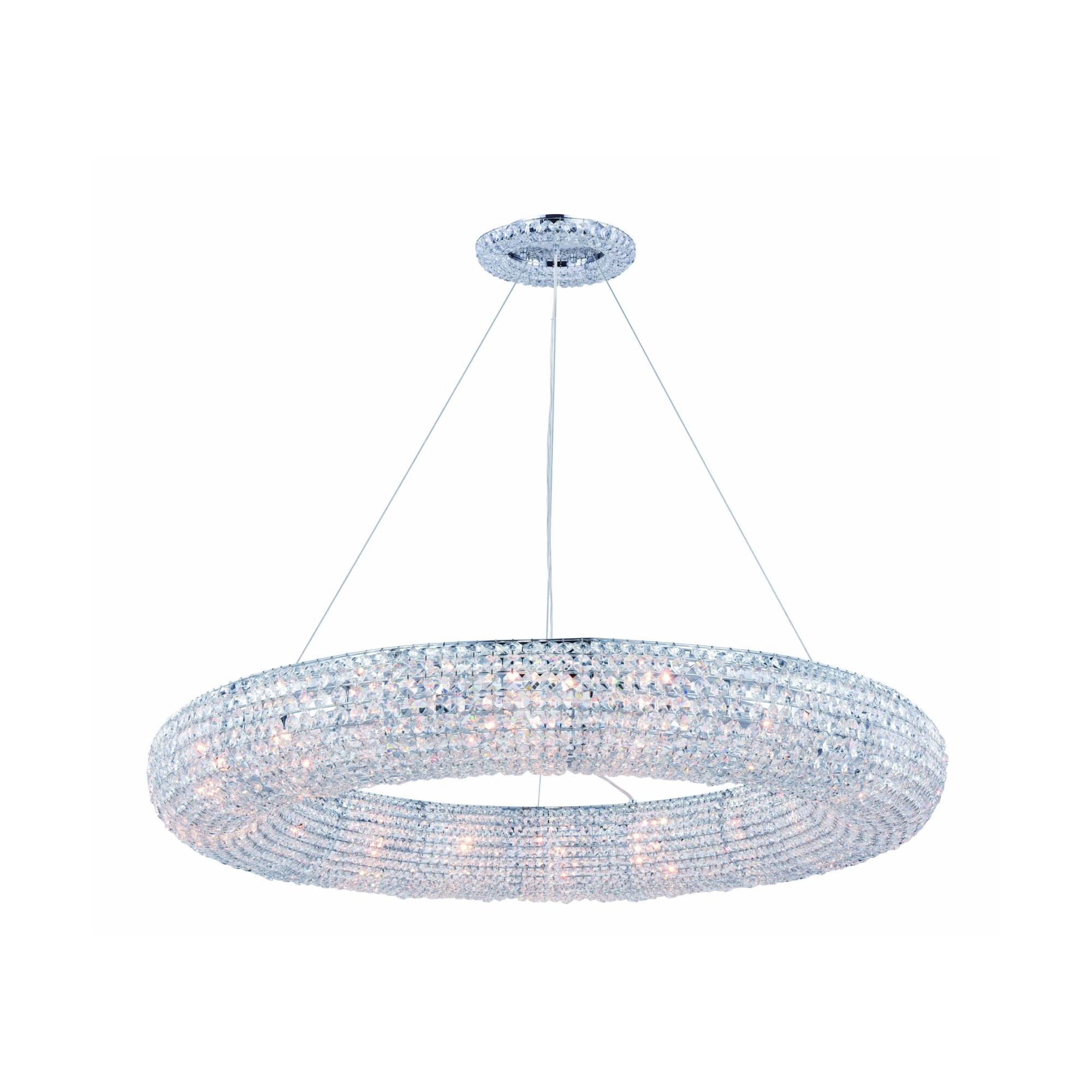 Paris 41 Inch 18 Light Chandelier by Elegant Lighting