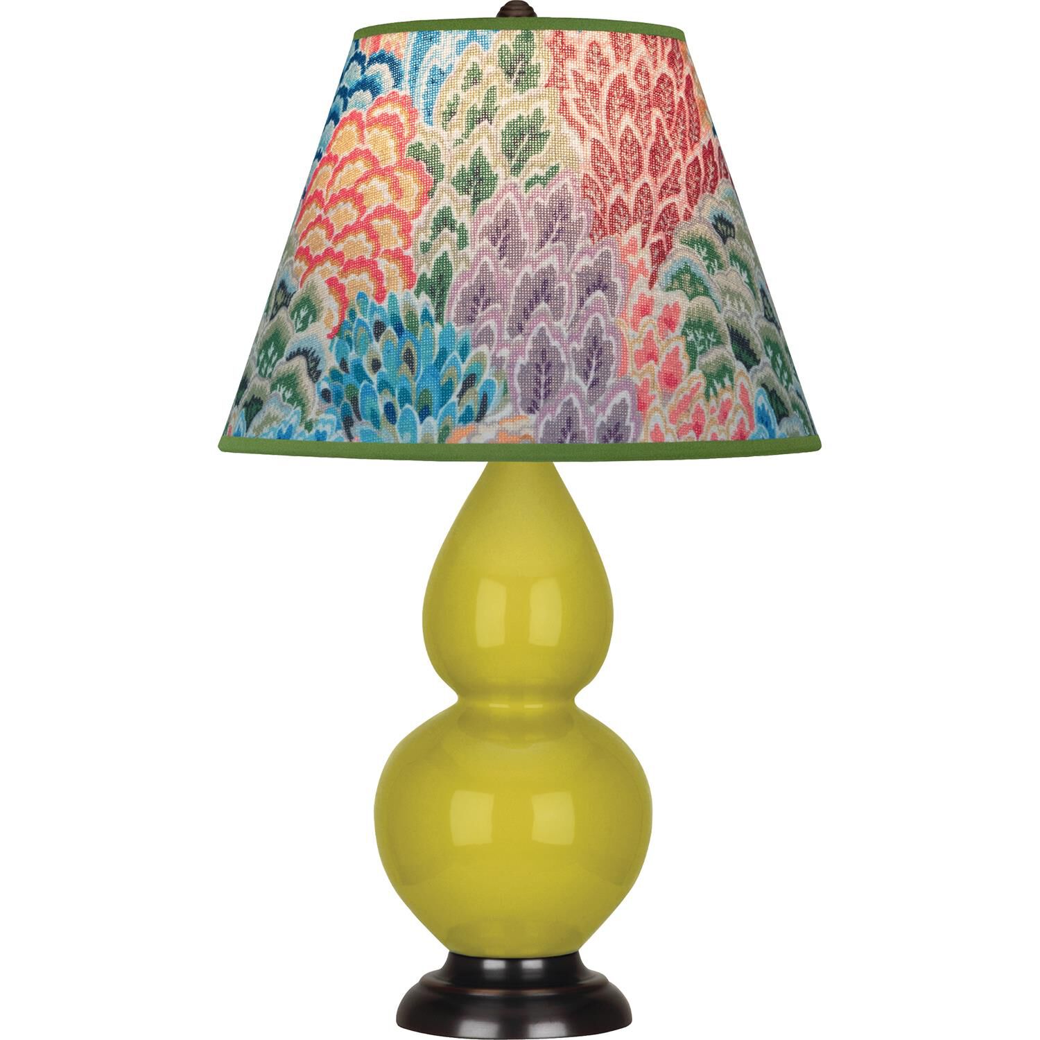 Small Double Gourd 23 Inch Table Lamp by Robert Abbey