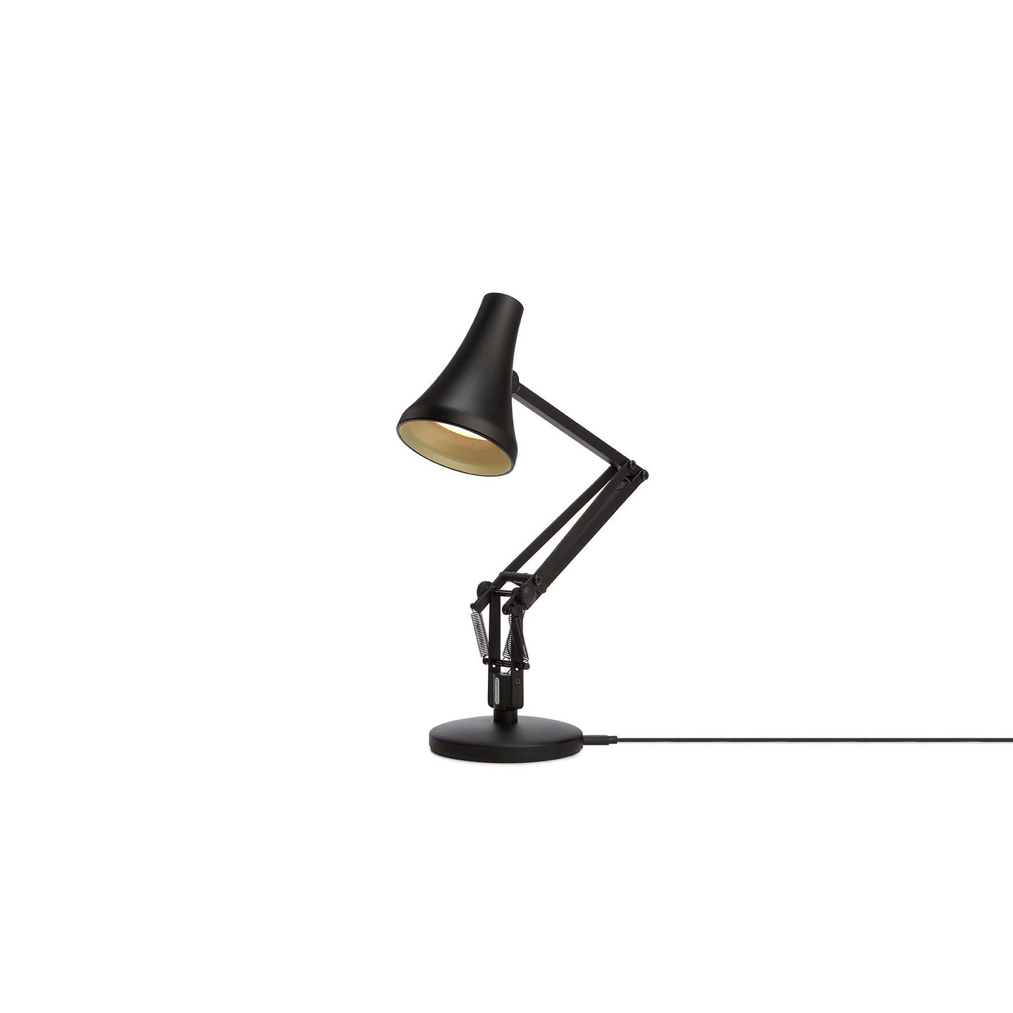 Shown in Carbon Black and Black finish and Aluminum shade