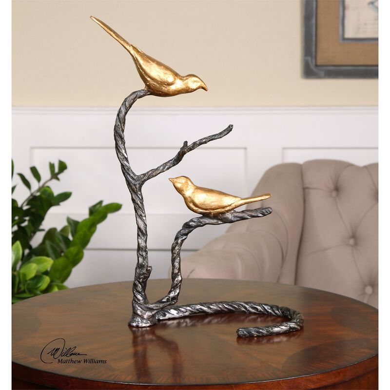 Birds On a Limb Figurine by Uttermost