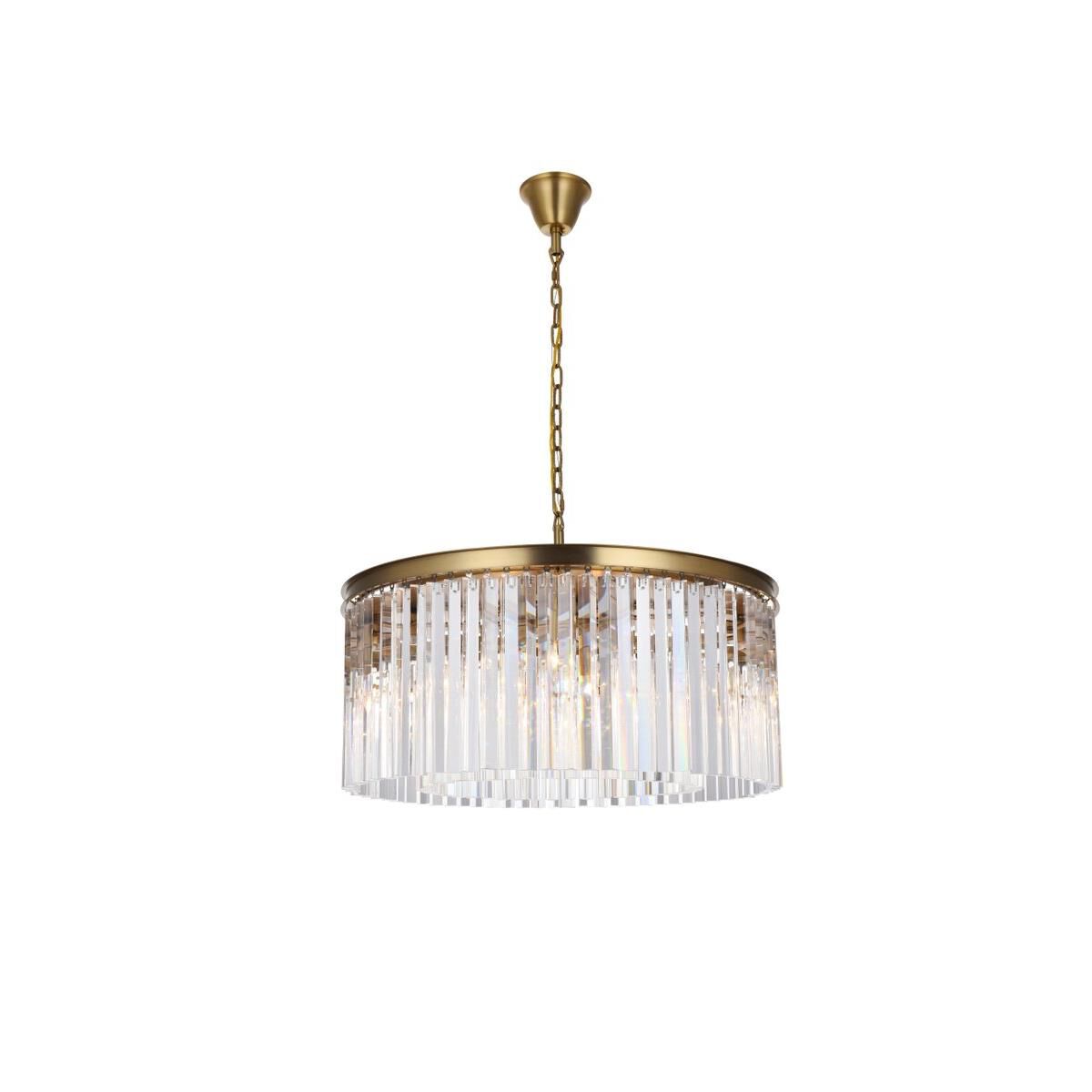 Sydney 31 Inch 8 Light Chandelier by Elegant Lighting