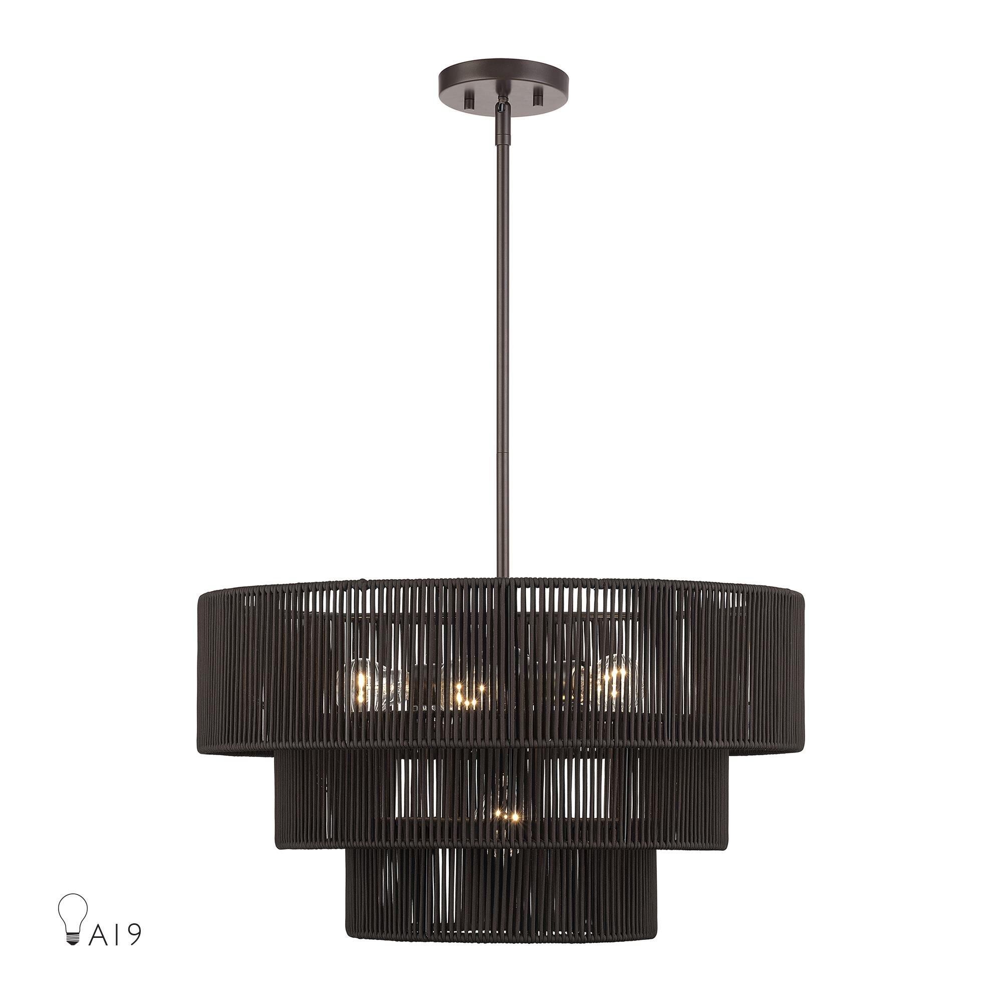 Acordia 23 Inch Large Pendant by Livex Lighting