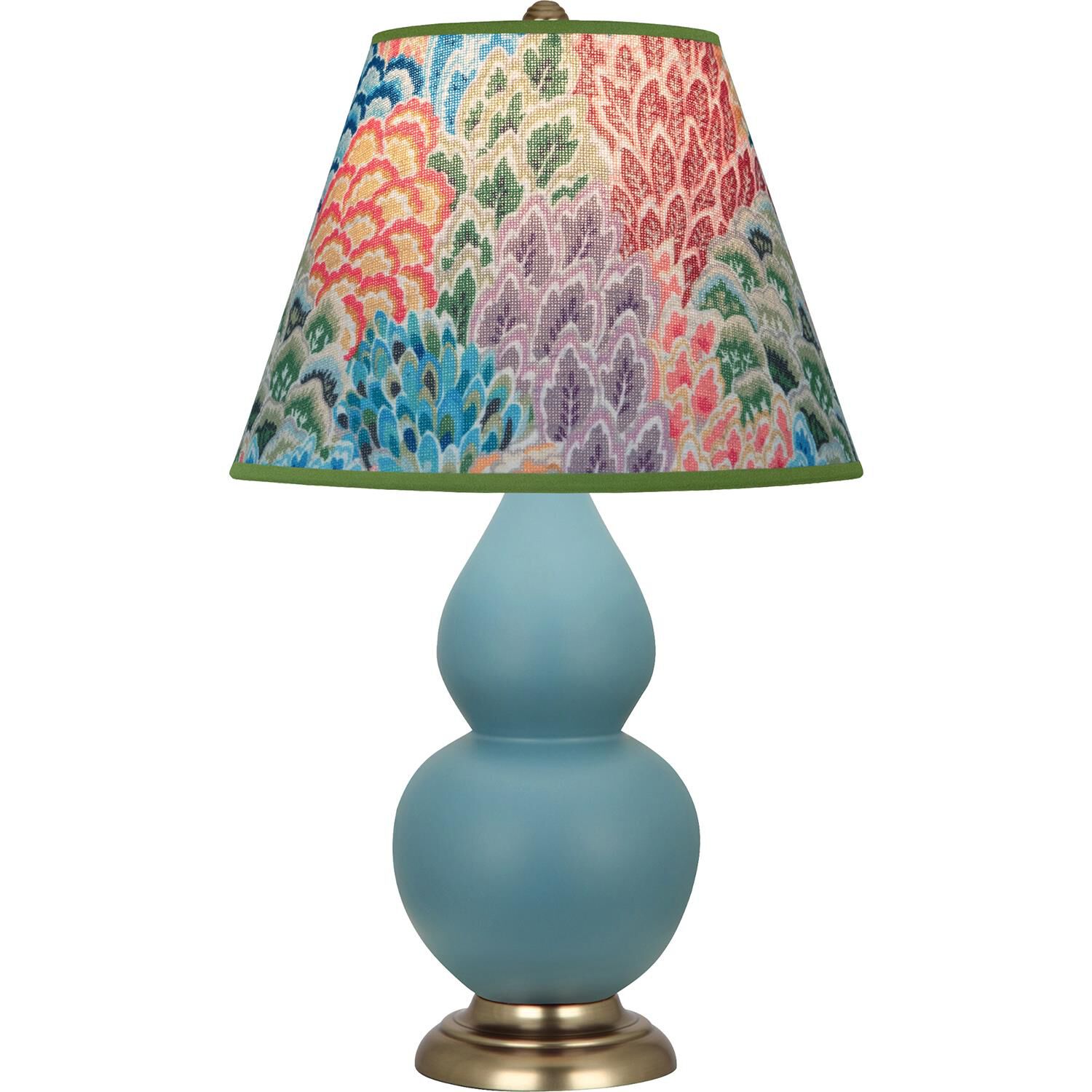Small Double Gourd 23 Inch Table Lamp by Robert Abbey