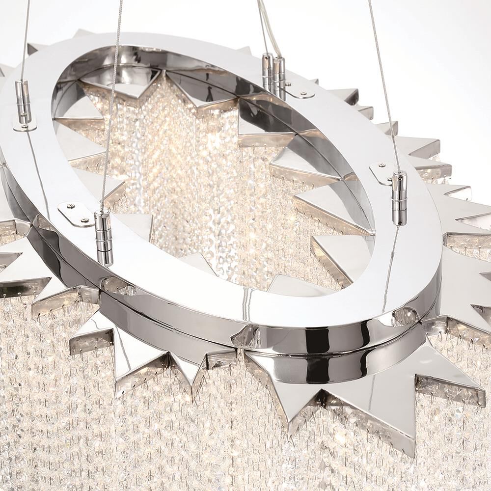 Cohen 48 Inch 18 Light Linear Suspension Light by Eurofase Lighting