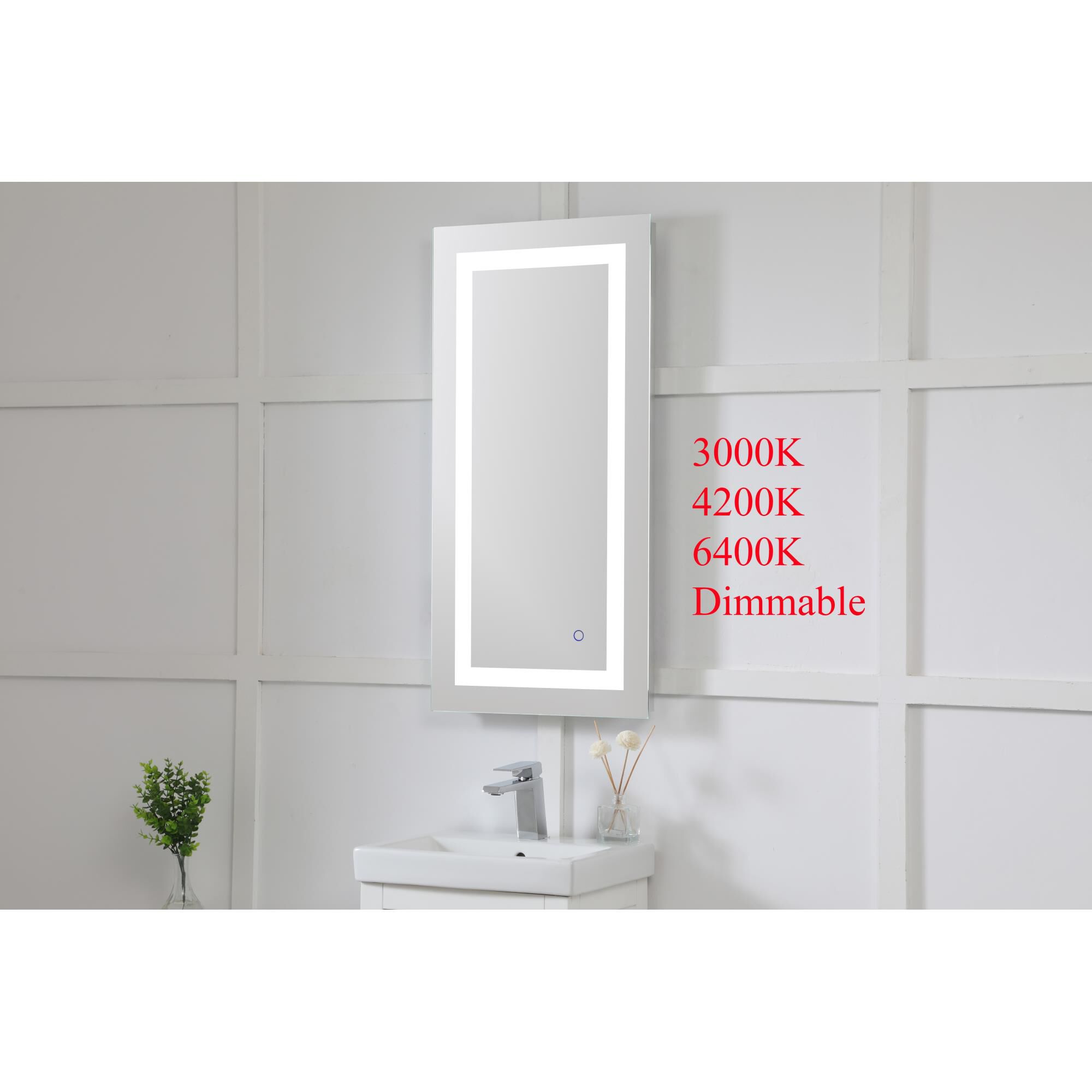 Helios LED Lighted Mirrors by Elegant Decor