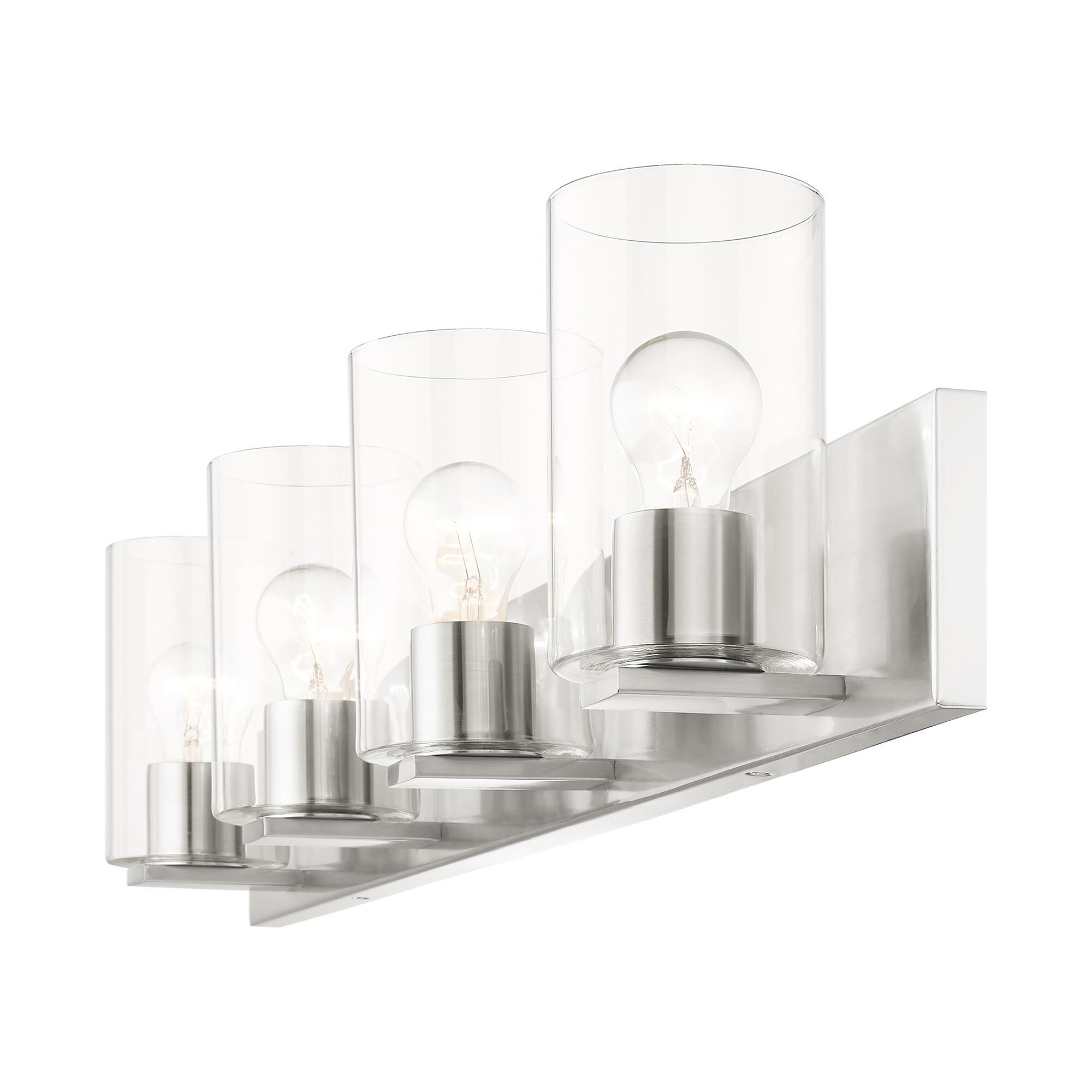 Zurich 35 Inch 4 Light Bath Vanity Light by Livex Lighting