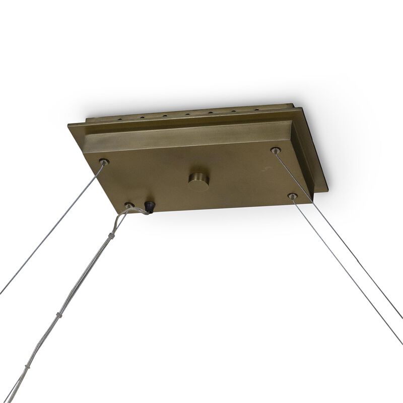 Gibson Medium Linear Chandelier by Palecek