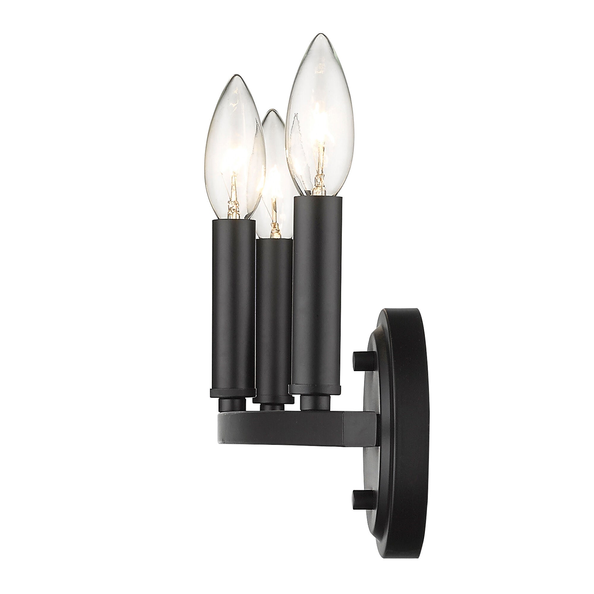 Shown in Matte Black finish and -- glass and -- shade