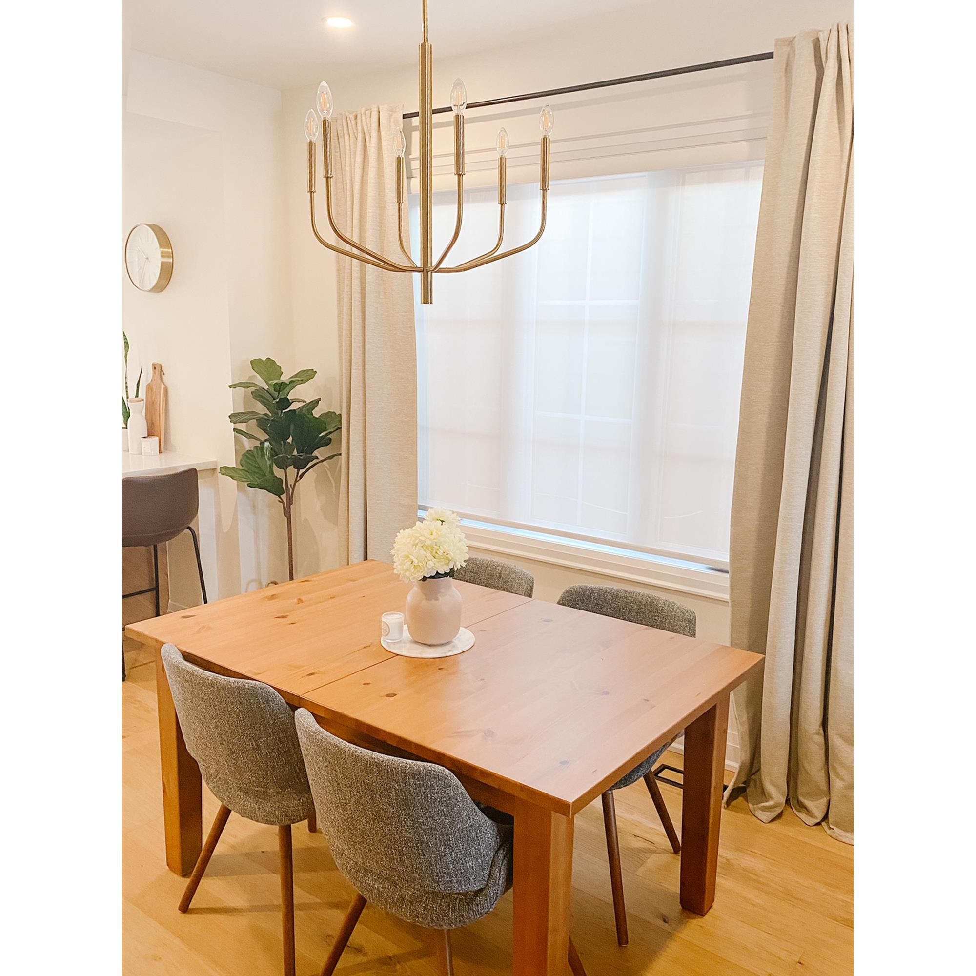 Eleanor 24 Inch 6 Light Chandelier by Dainolite