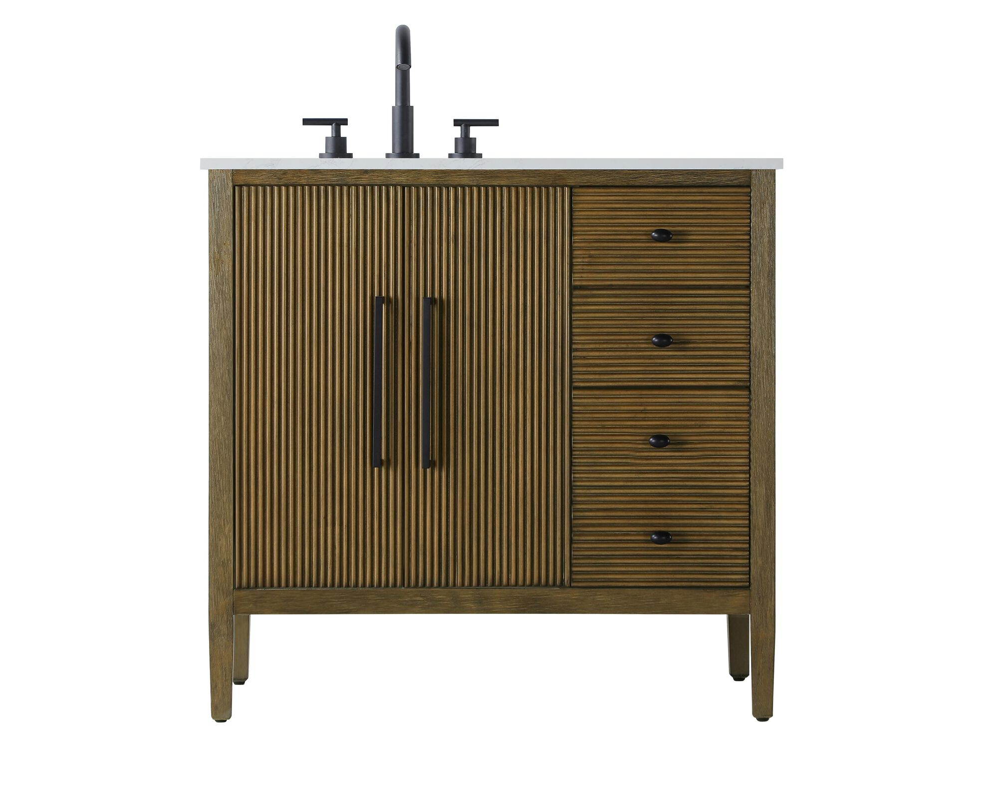 Shown in Hazel Oak finish