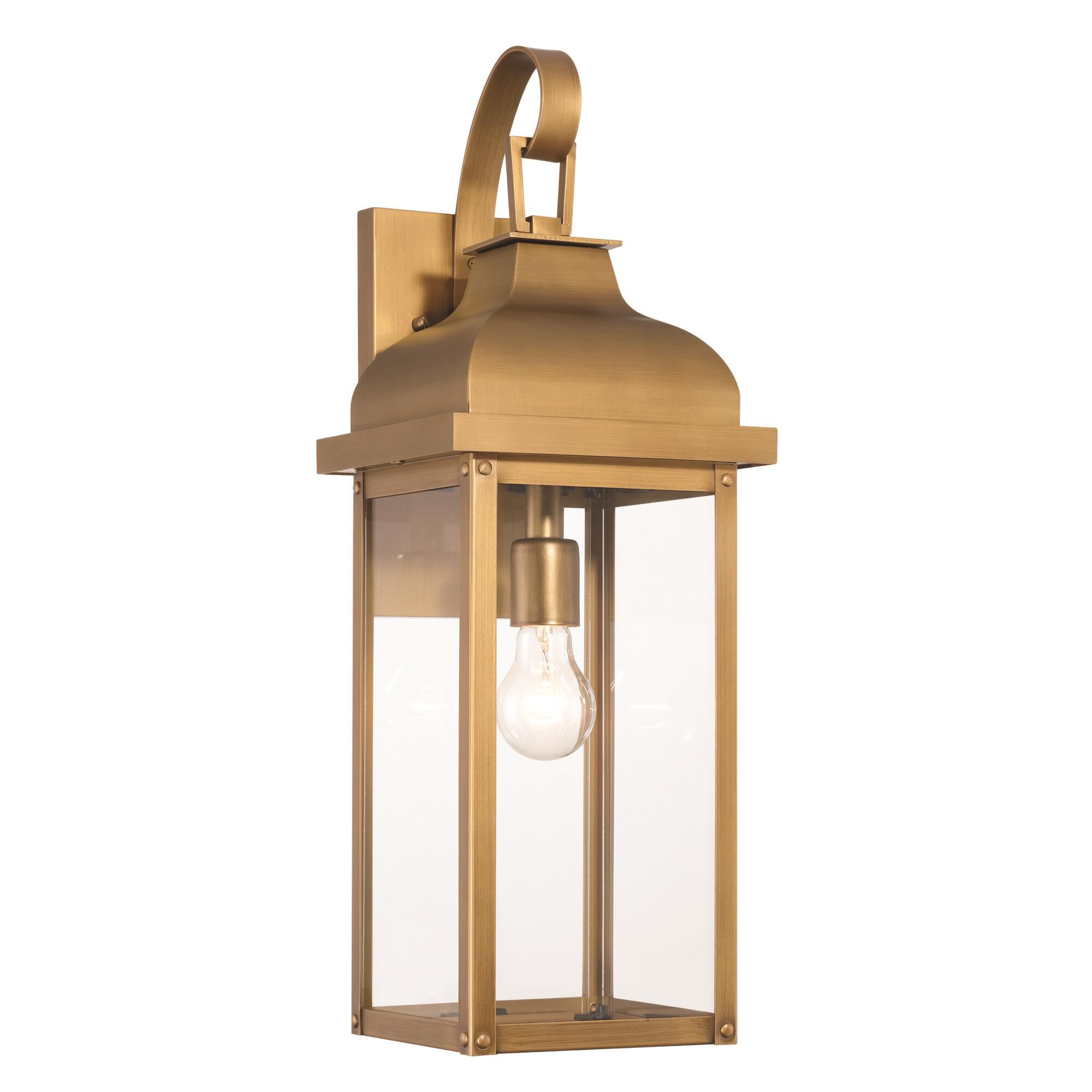 Shown in Weathered Brass finish