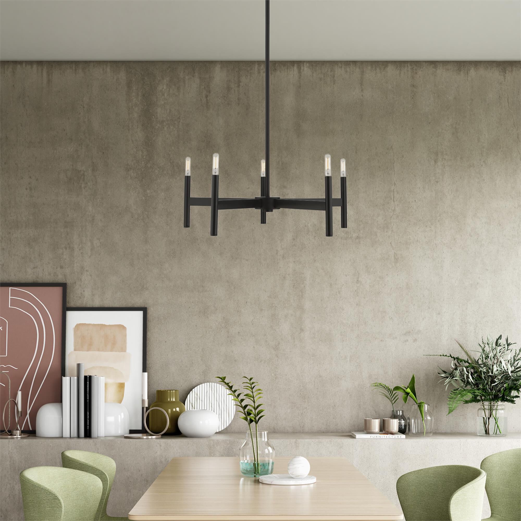 Copenhagen 5 Light Chandelier by Livex Lighting