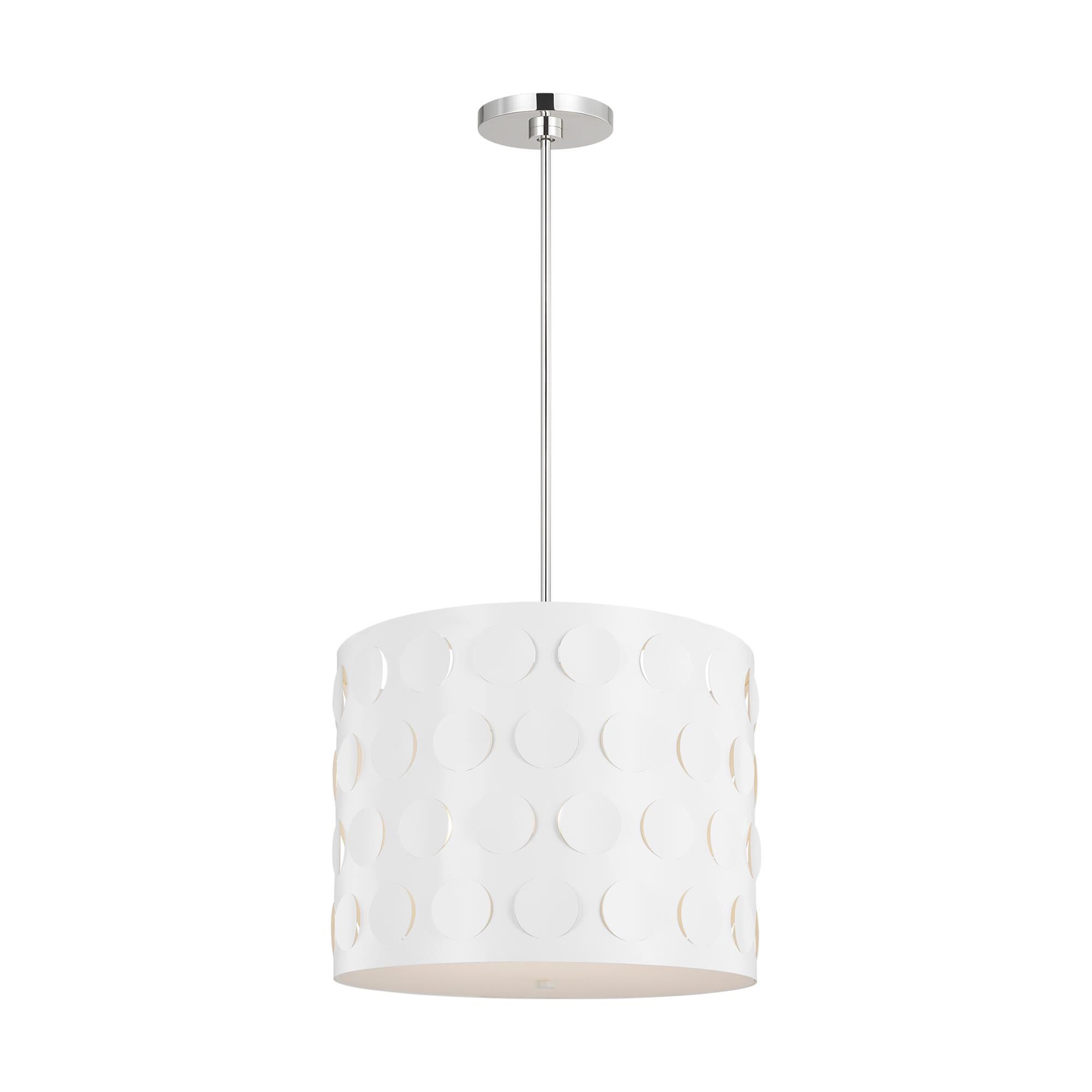 Shown in Polished Nickel finish and Etched glass