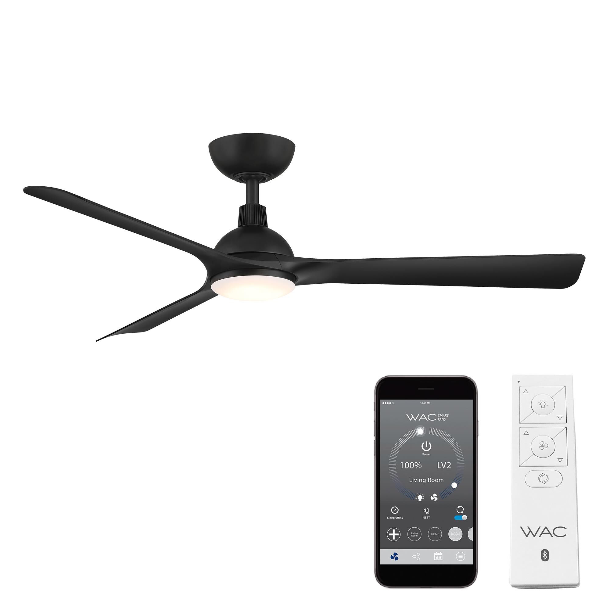 Gage 52 Inch Ceiling Fan by WAC Lighting