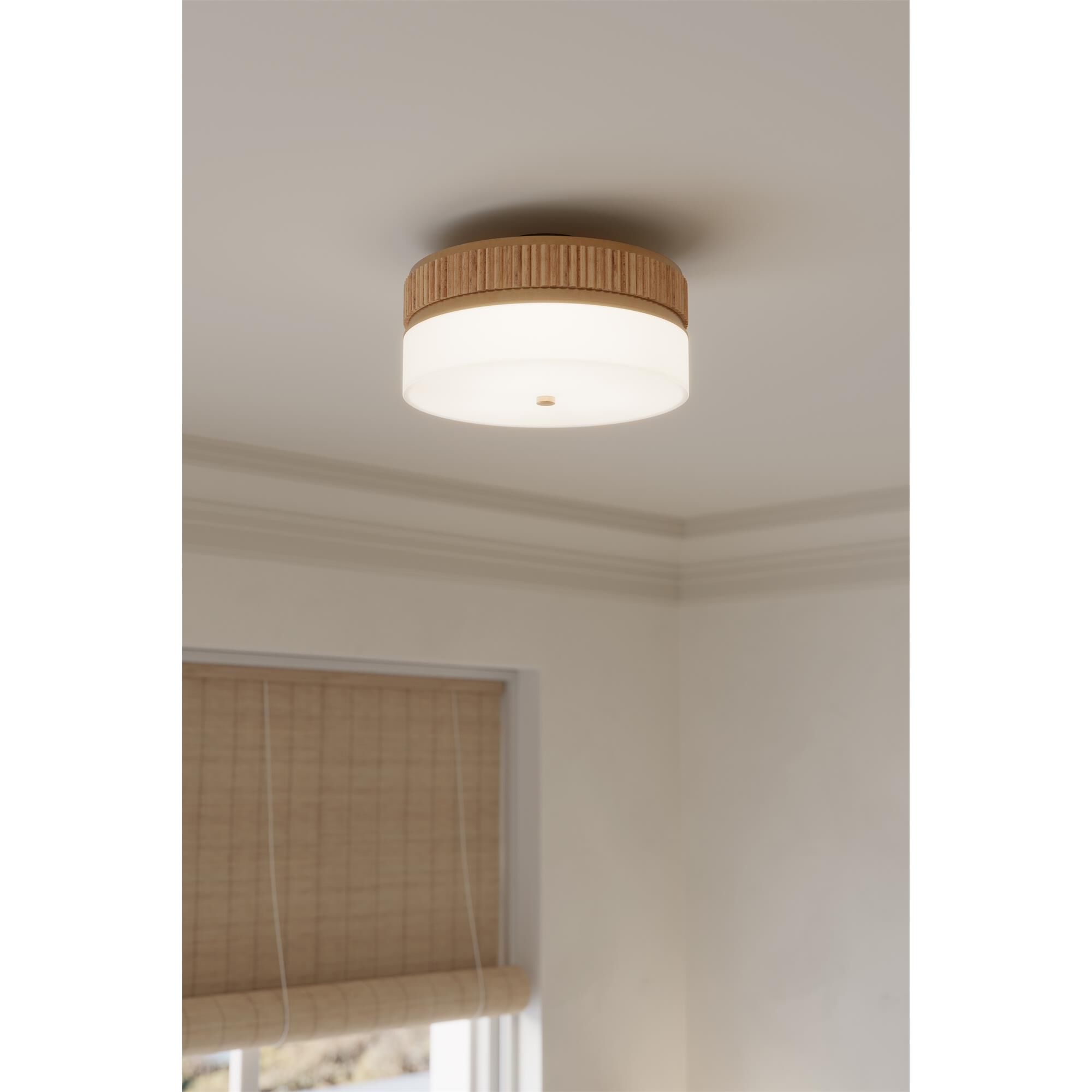 Shown in Legacy Brass finish and White shade
