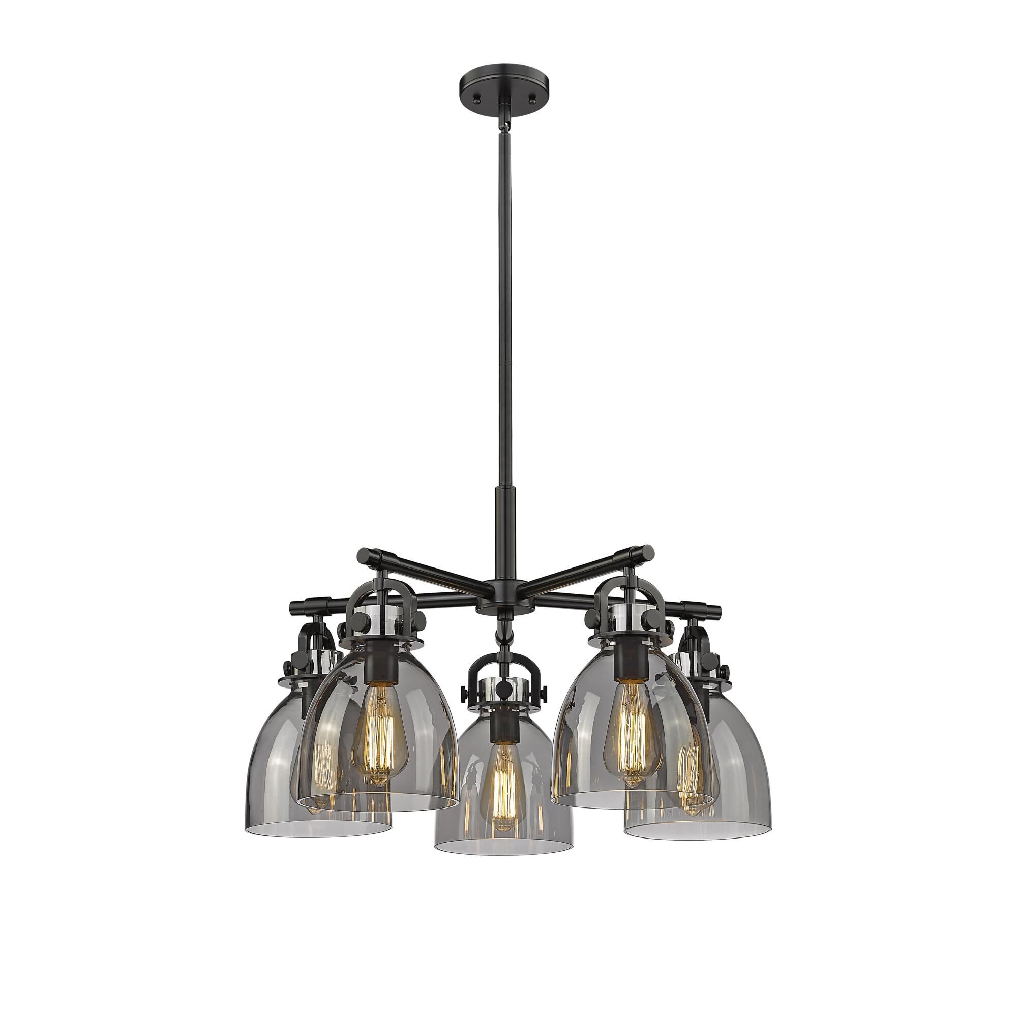 Bruno Marashlian Newton Bell 26 Inch 5 Light Chandelier by Innovations Lighting