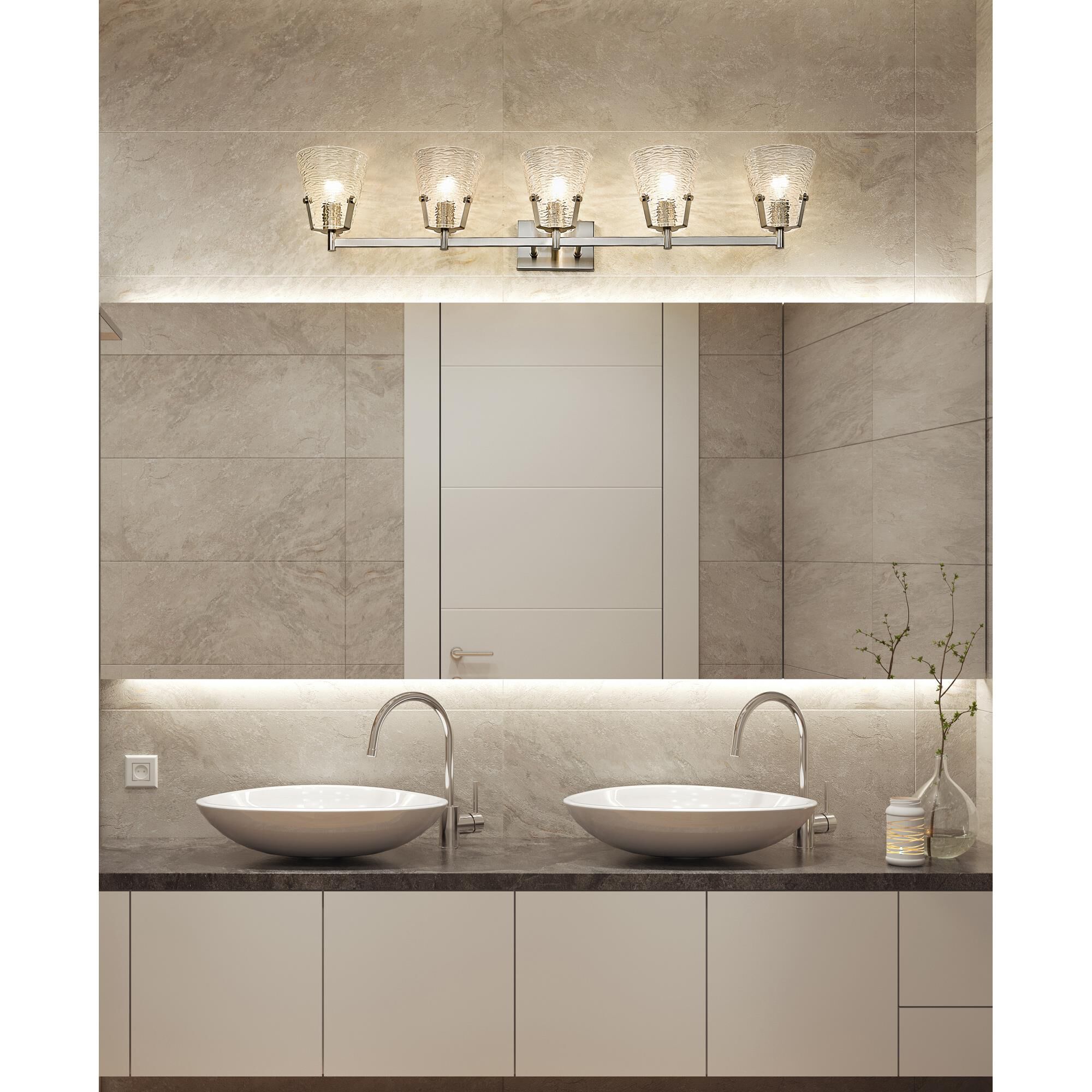 Analia 45 Inch 5 Light Bath Vanity Light by Z-Lite