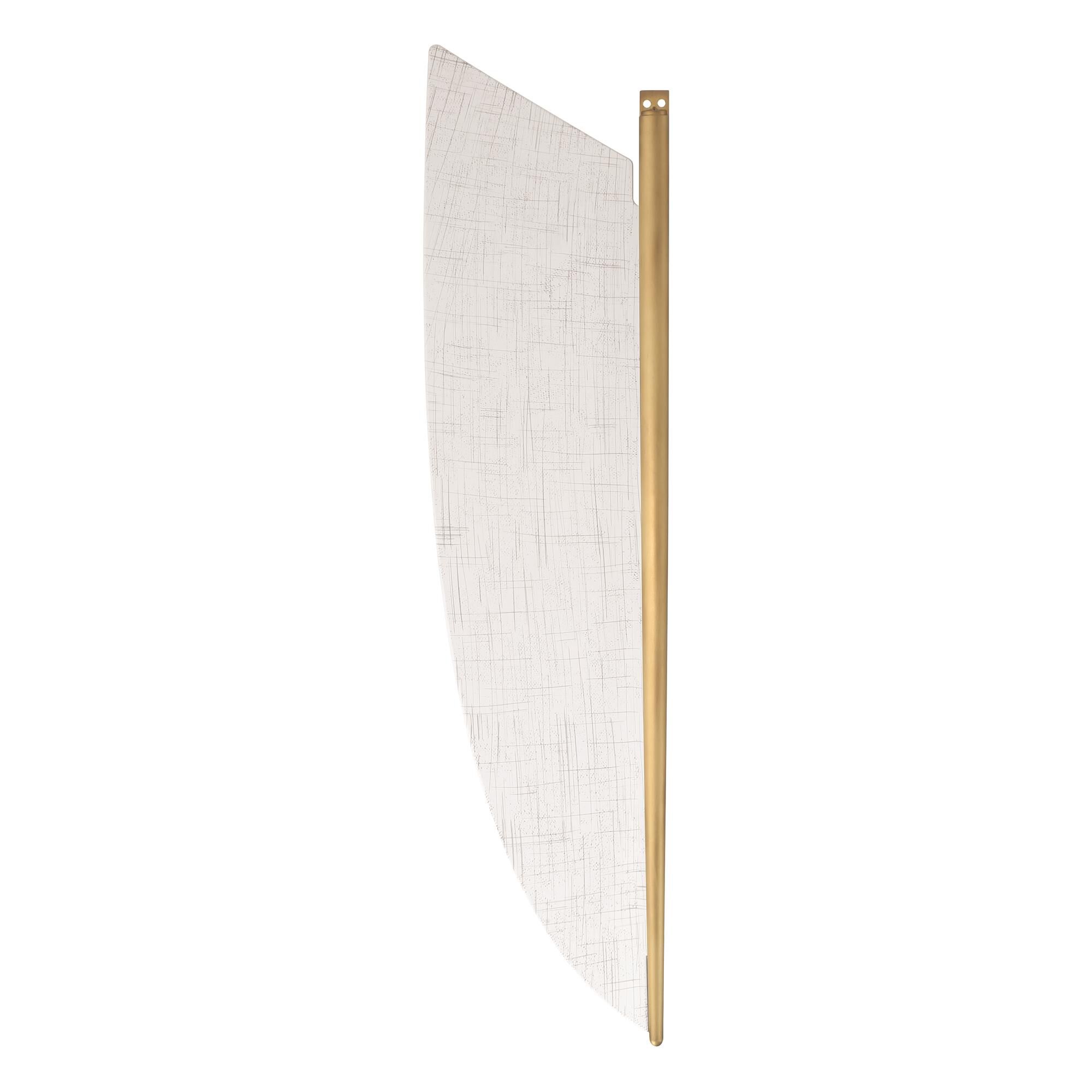 Shown in Heritage Brass finish and White shade