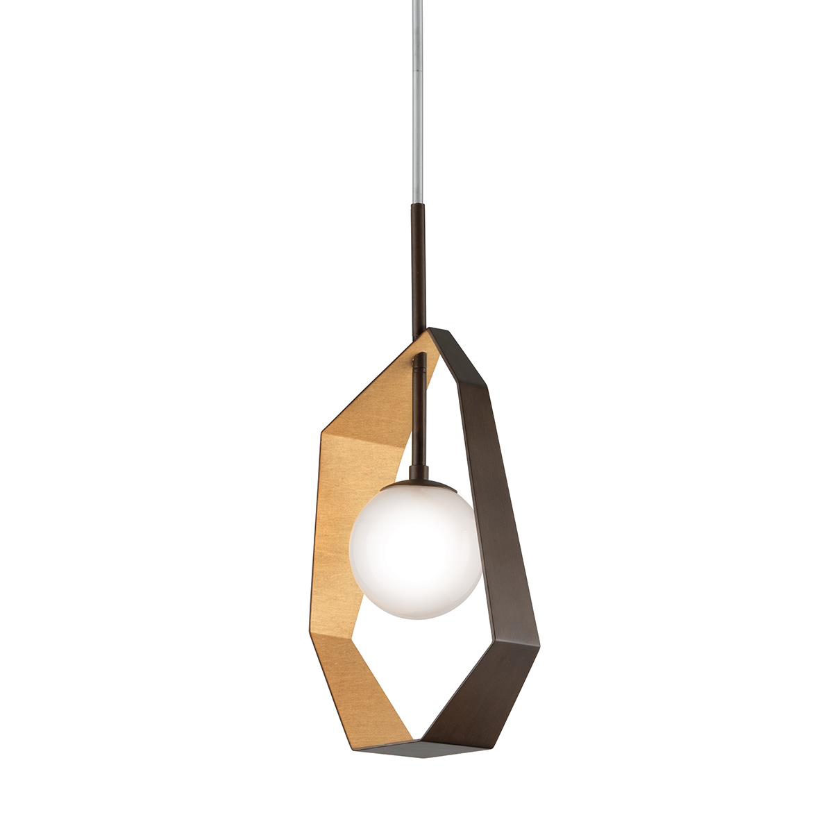 Origami 11.5 Inch Mini Pendant by Troy Lighting