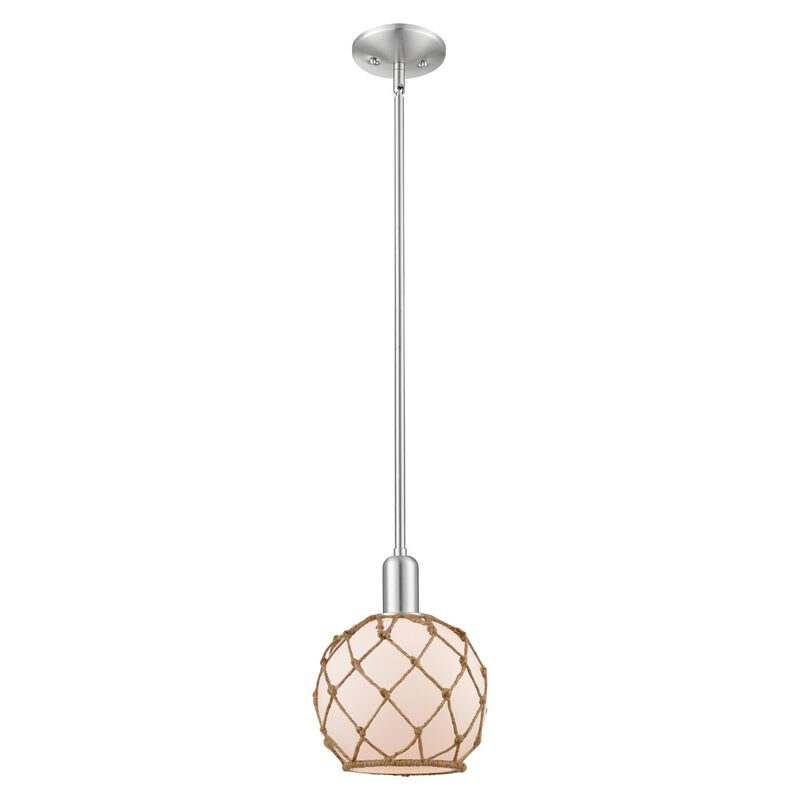 Bruno Marashlian Farmhouse Rope 8 Inch Mini Pendant by Innovations Lighting