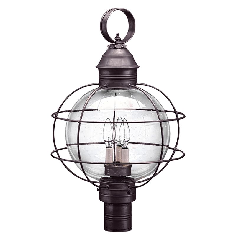 Onion 25 Inch 3 Light Outdoor Post Lamp by Northeast Lantern